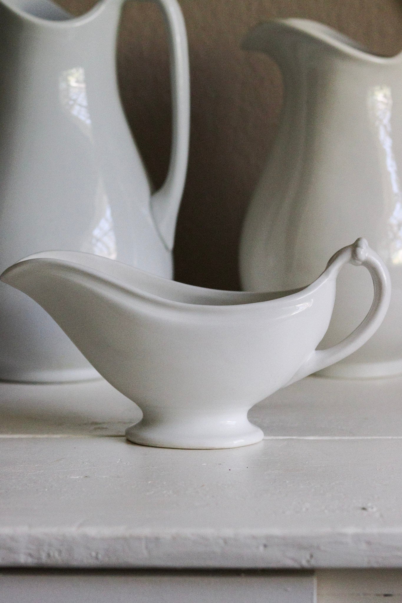 Ironstone Gravy Boat