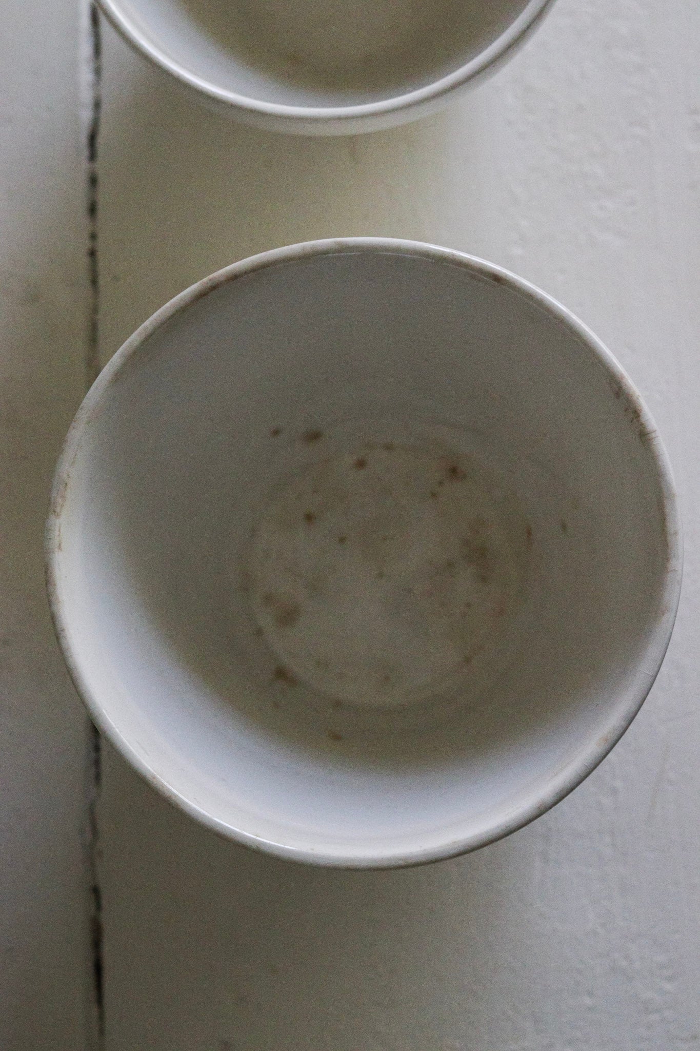Pair of Vintage English Pudding Bowls No.1