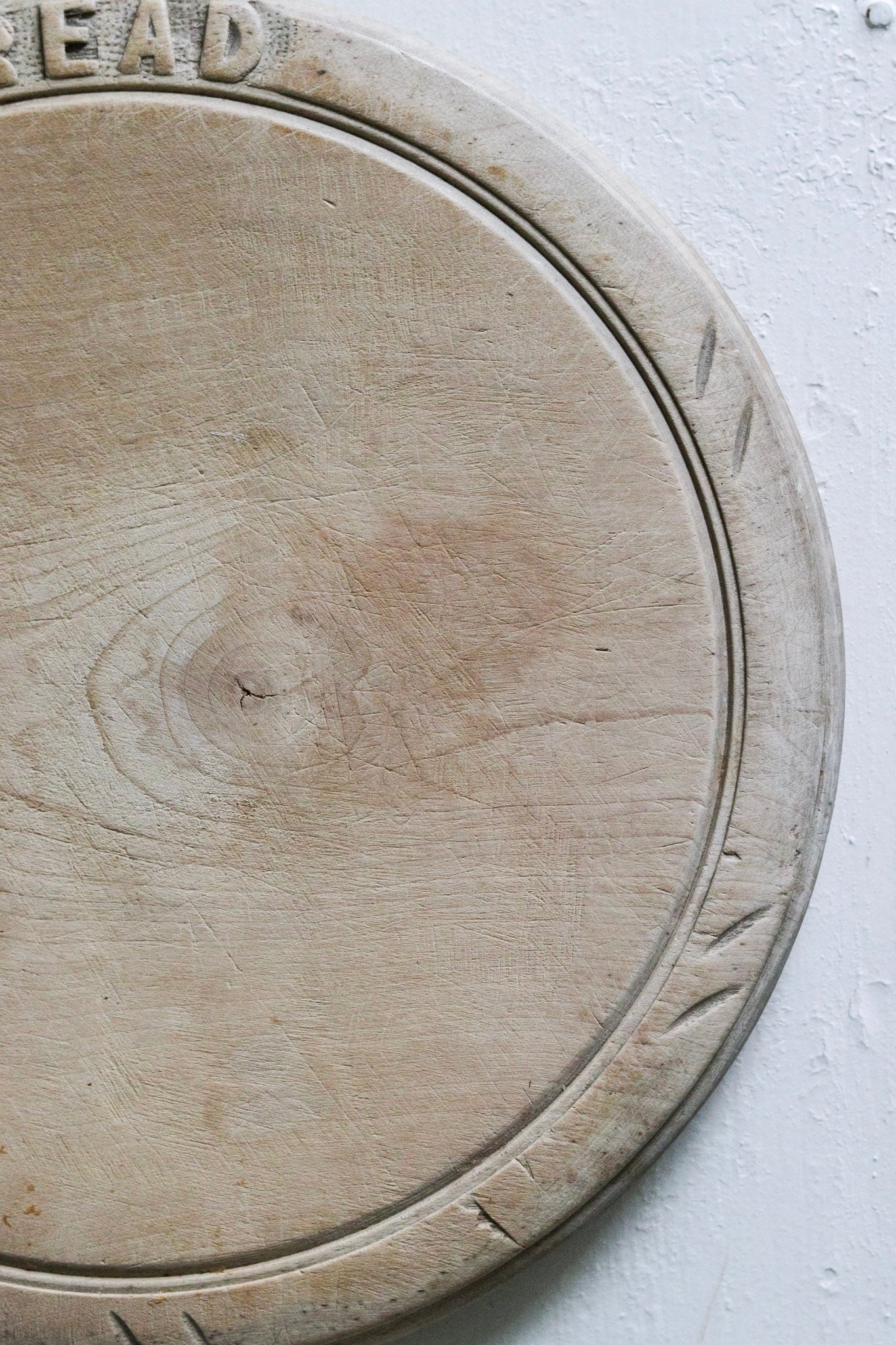 Large Vintage English Bread Board