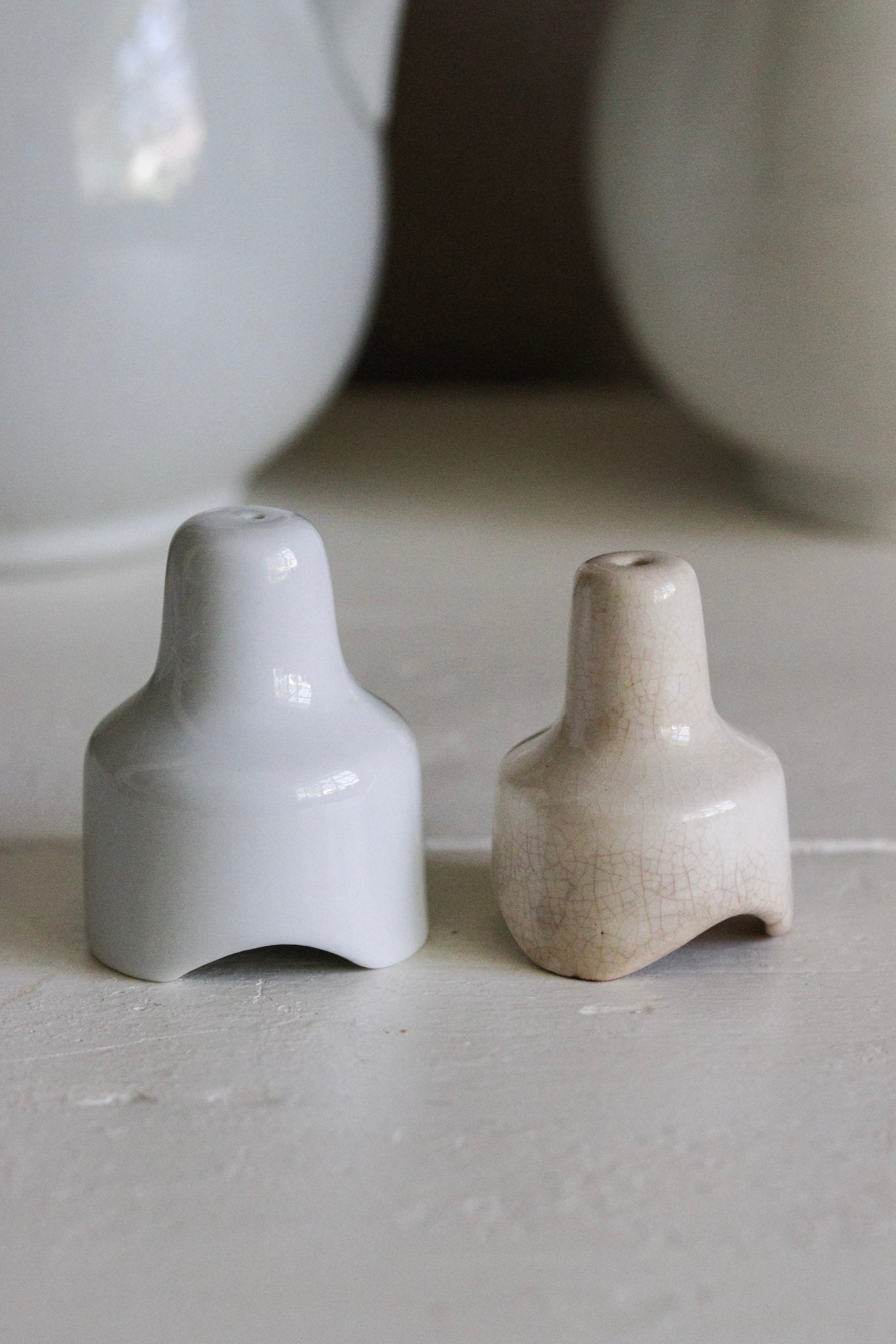 Pair of Vintage English Pie Funnels No.4