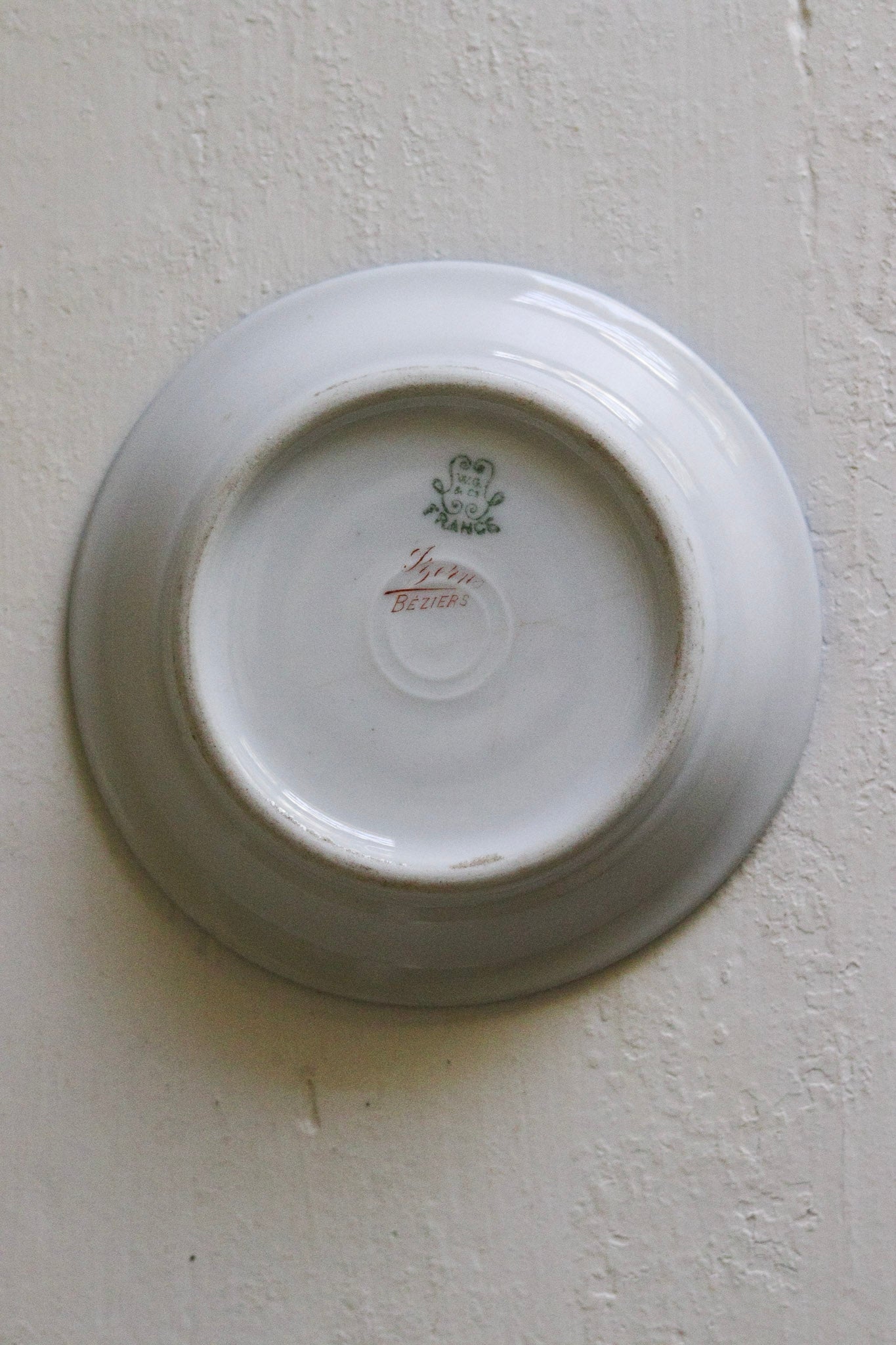 Vintage French Tip Plate