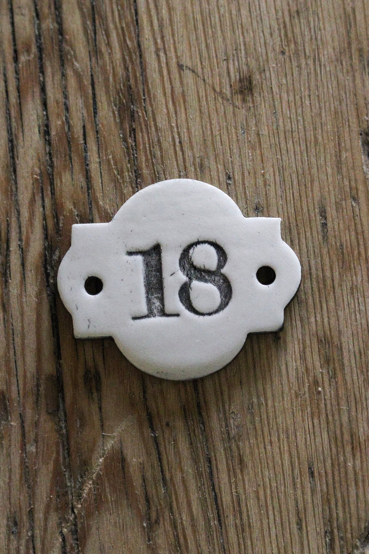 Vintage English Number Plates