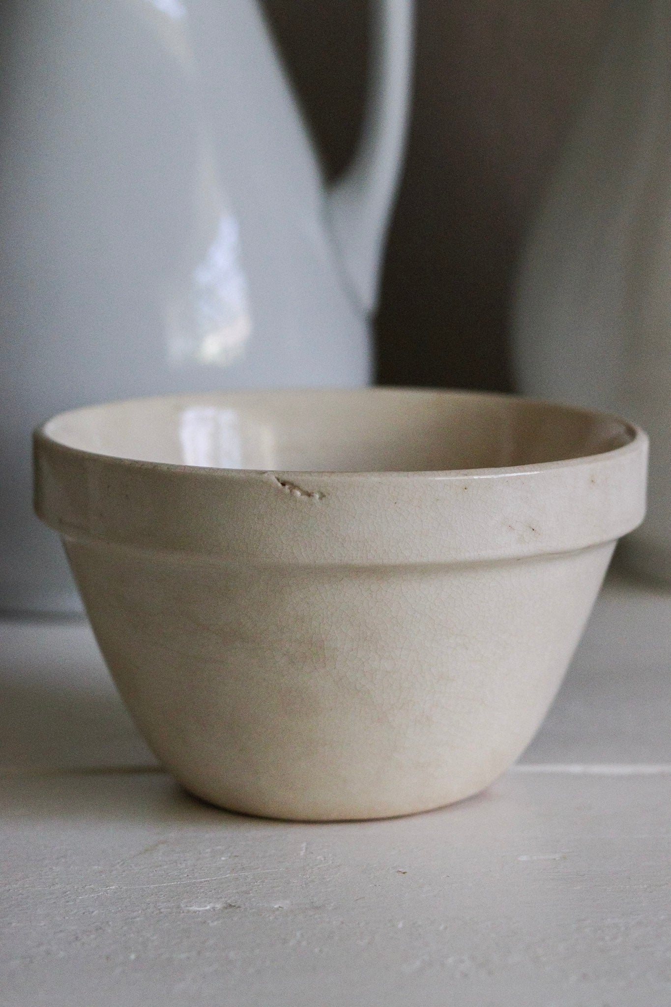 Vintage English Pudding Bowl No.7