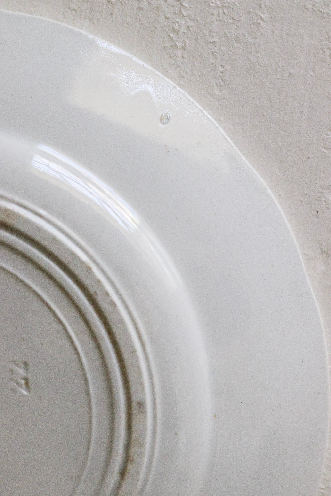 Antique French Transferware Plate  - Clermont-Ferrand