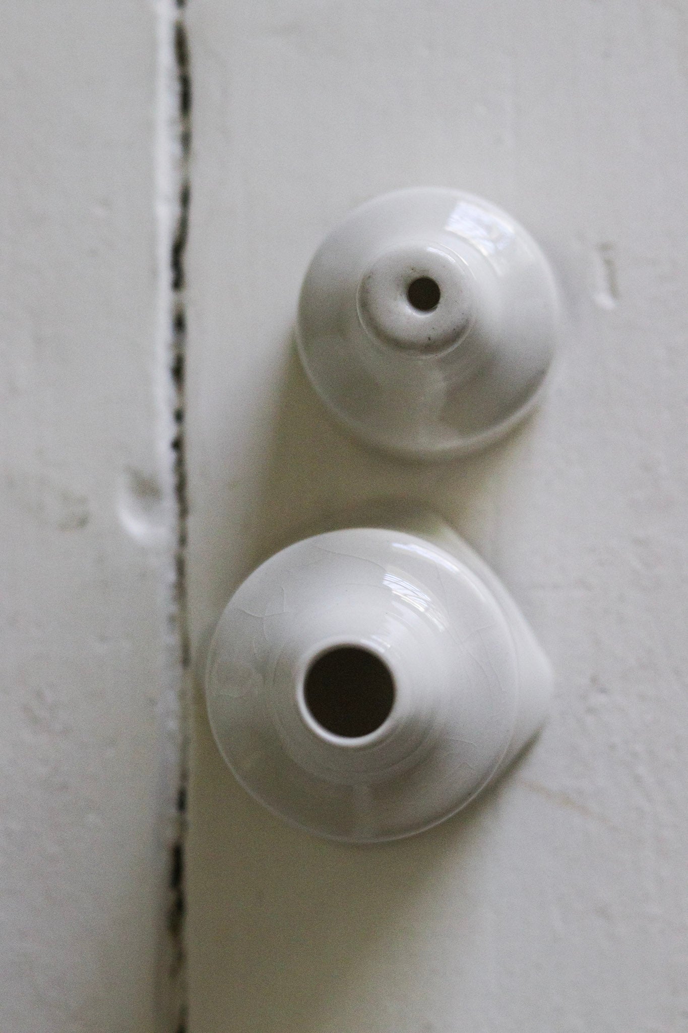 Pair of Vintage English Pie Funnels No.3
