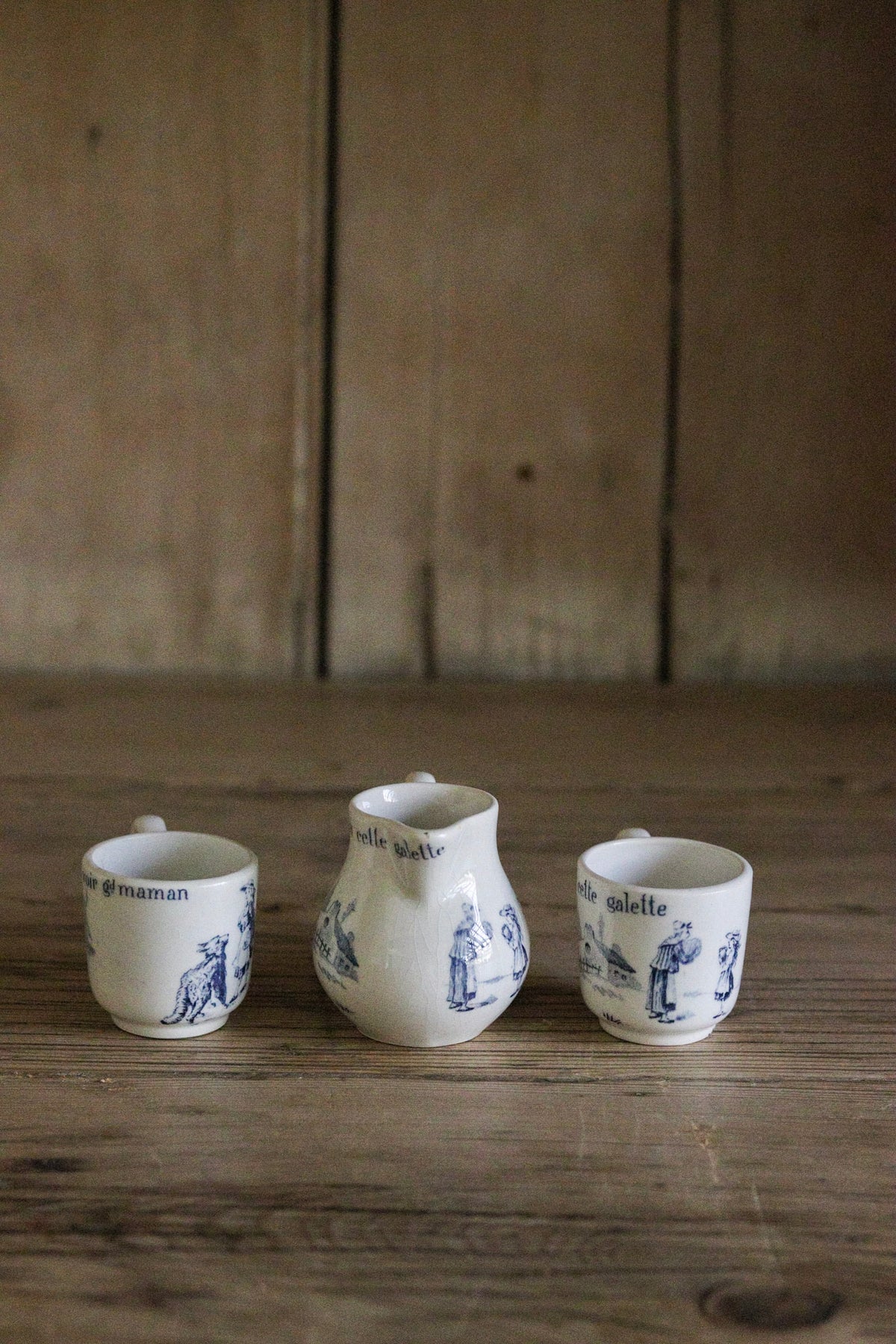 Antique French Children's Tea Set