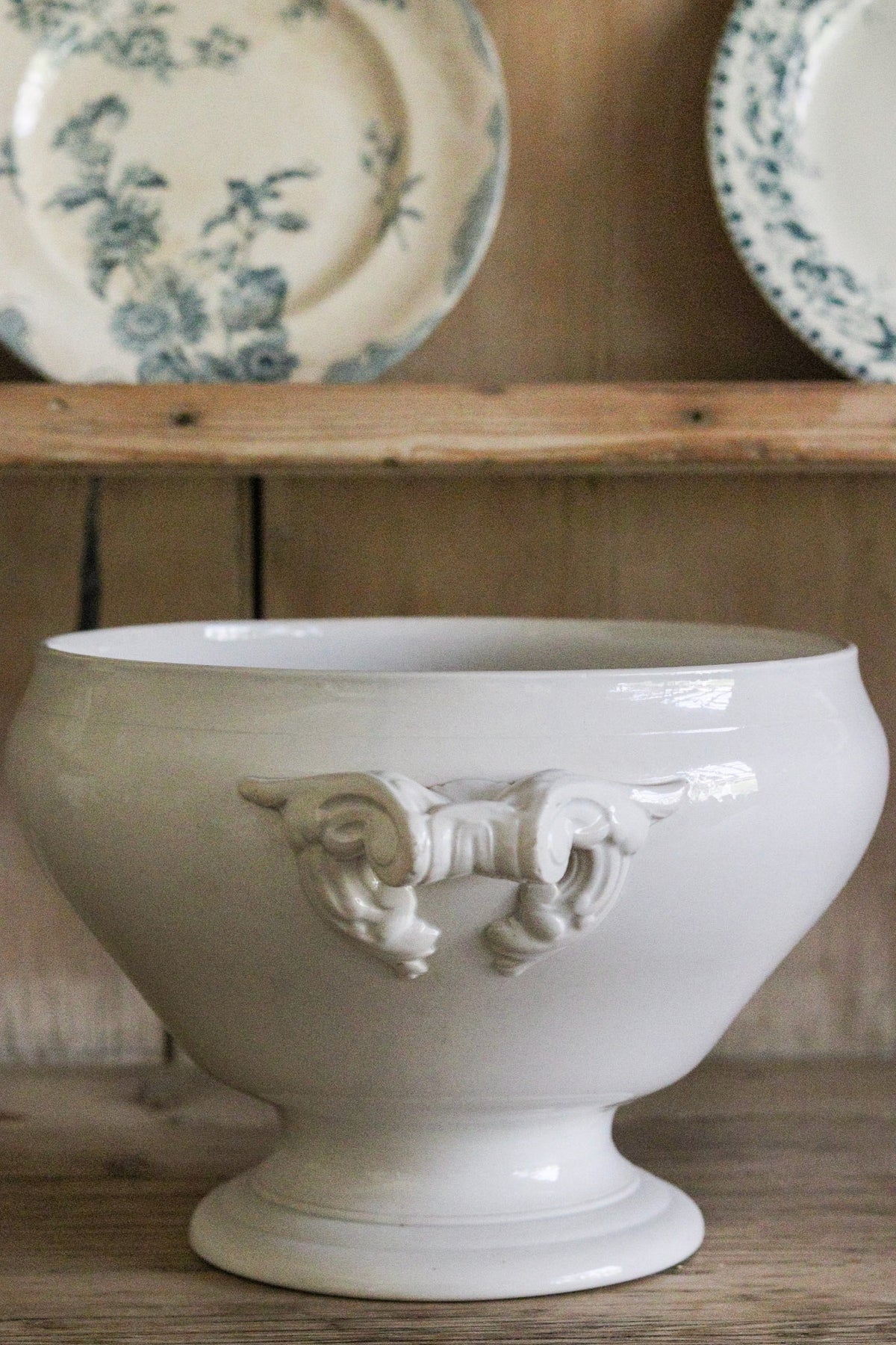 Antique French Ironstone Tureen