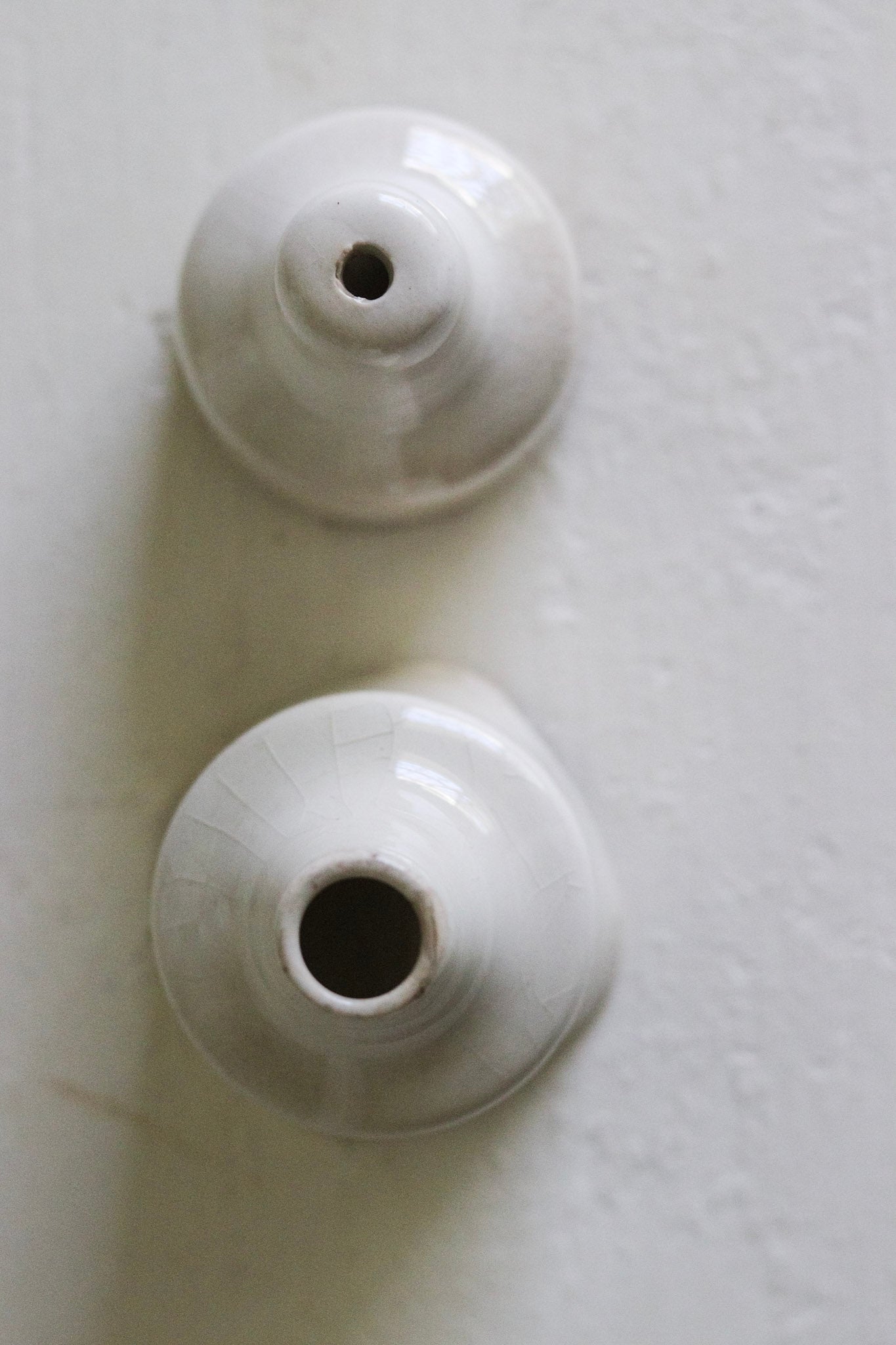 Pair of Vintage English Pie Funnels No.1
