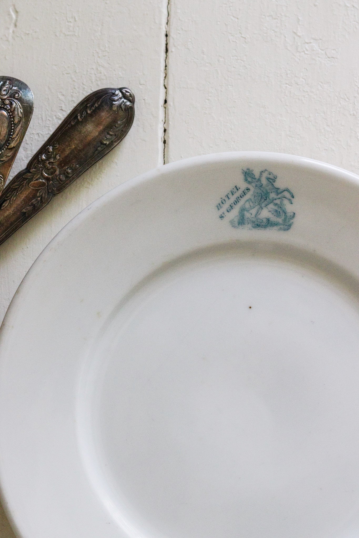 Vintage French Hotel China  - Plate No.3