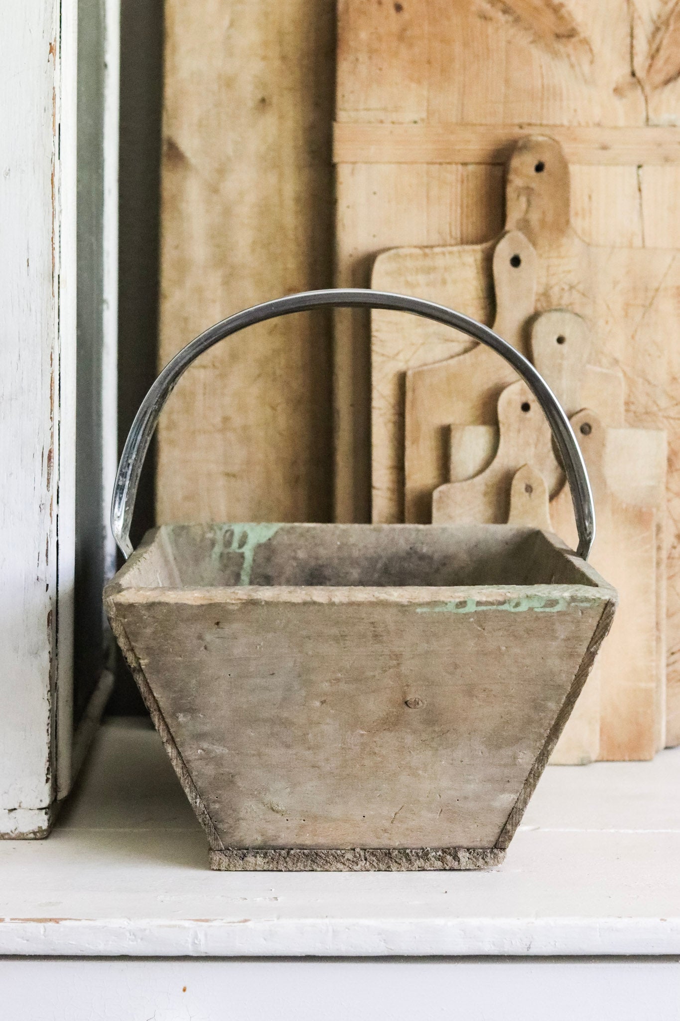 Vintage French Champagne Trug