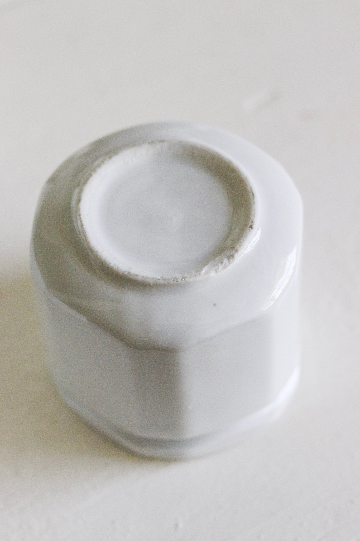 Vintage French Yogurt Cups - Set of Six (See Description)
