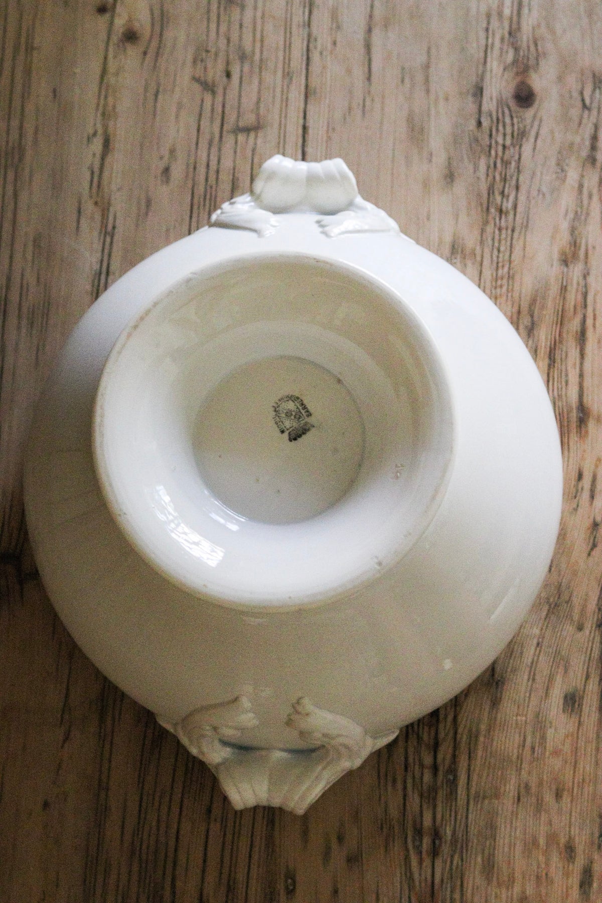 Antique French Ironstone Tureen