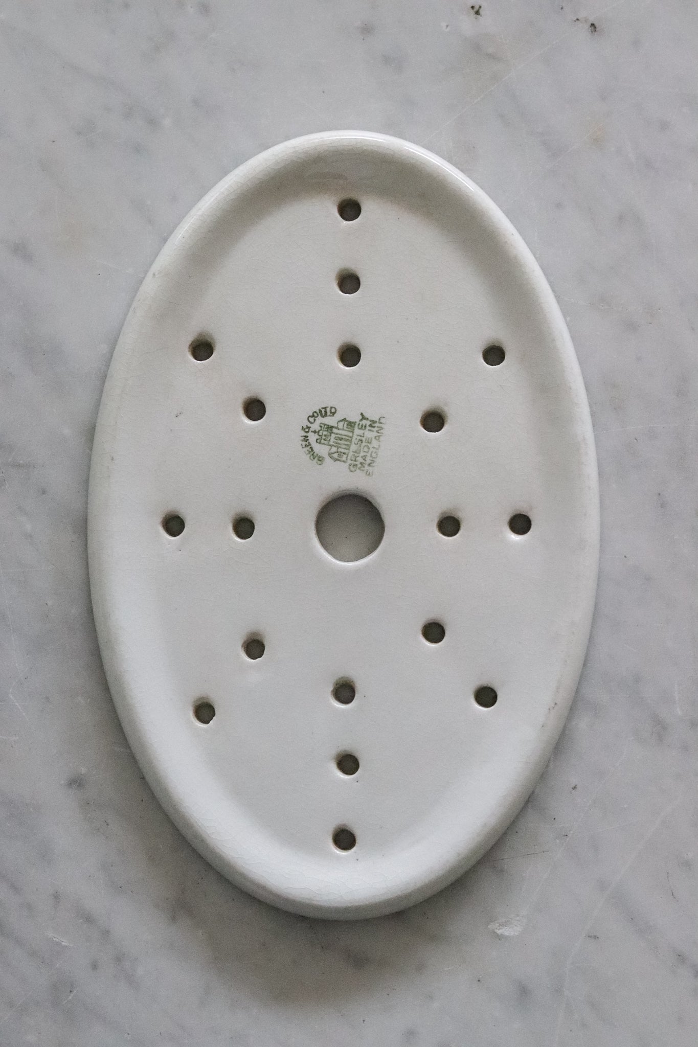 Vintage English Drain Plate