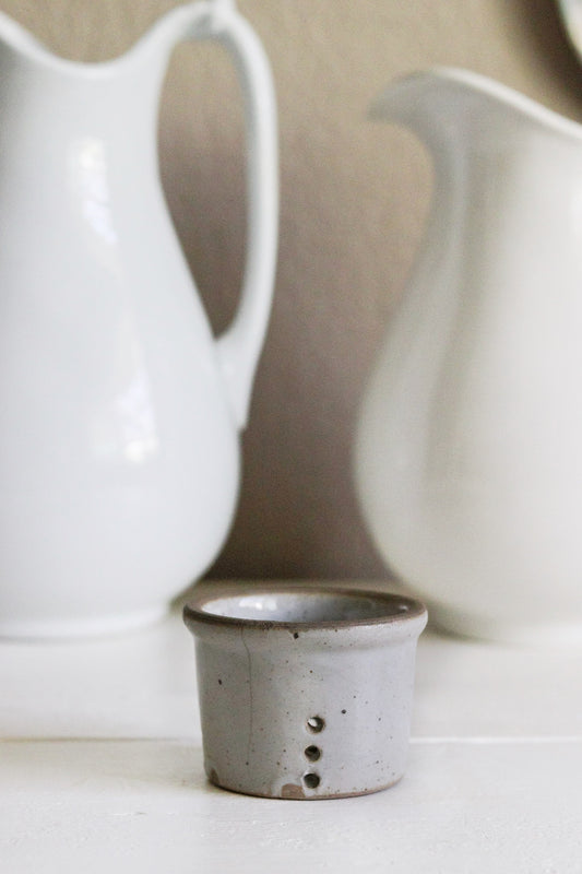 Petite Vintage French Cheese Pot