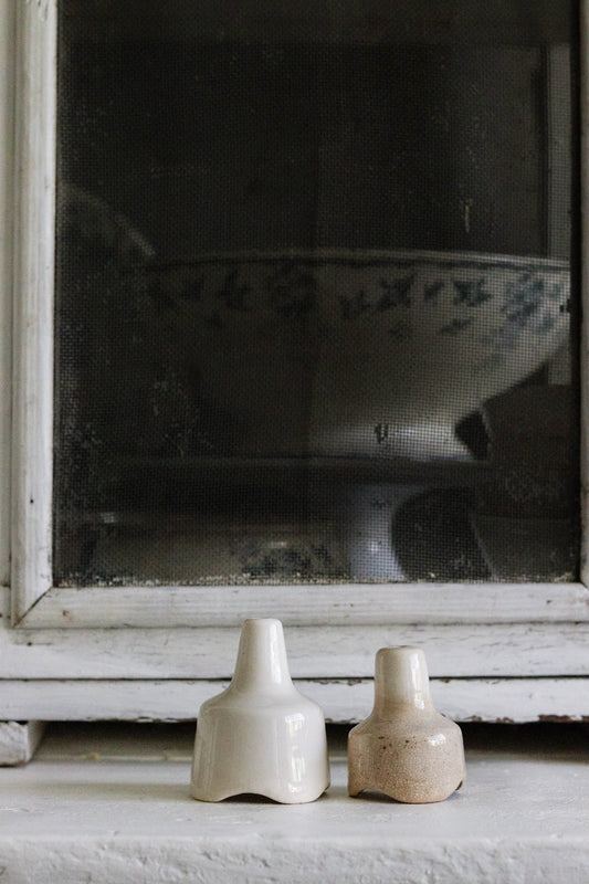 Pair of Vintage English Pie Funnels No.5