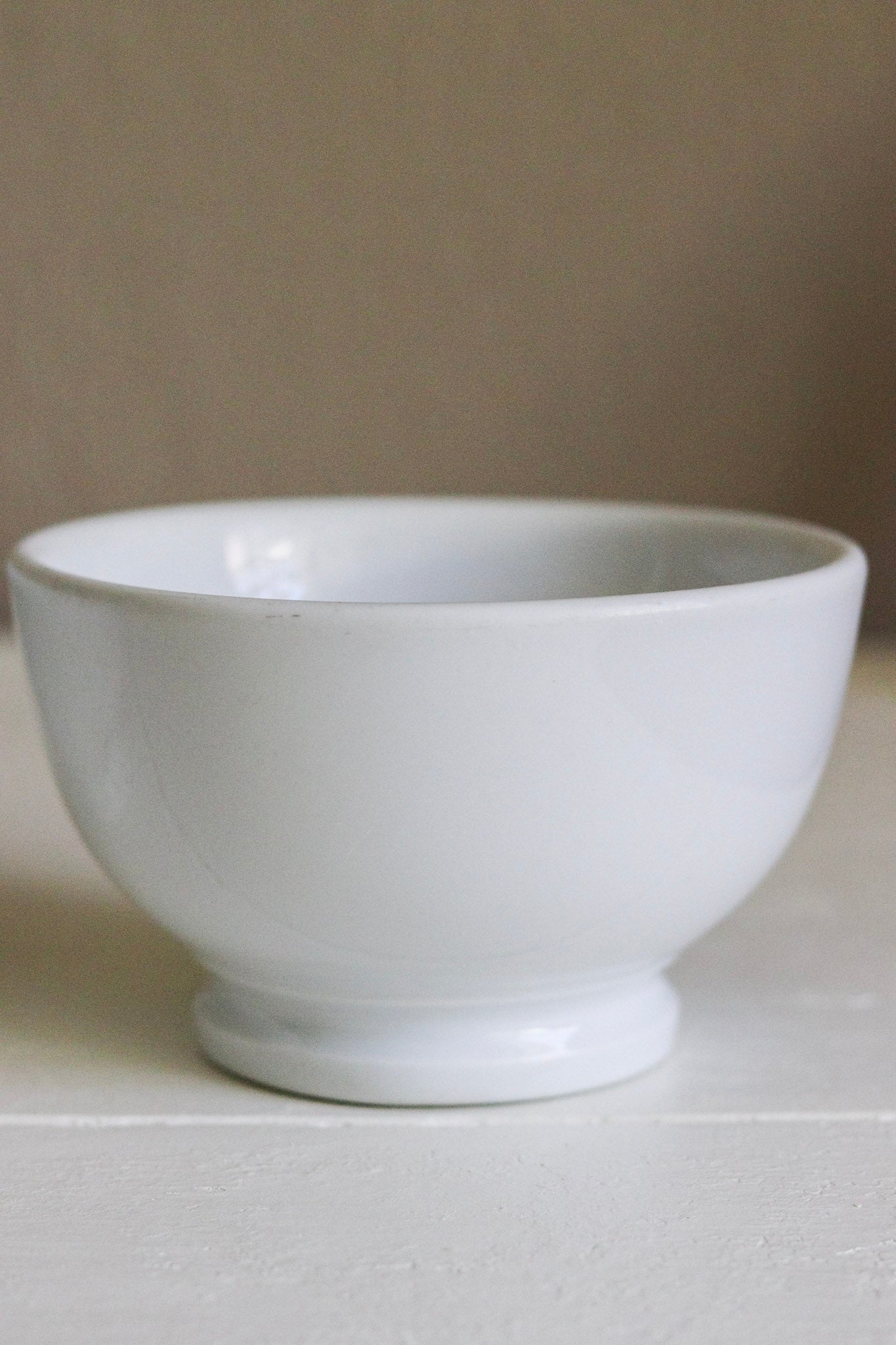 Vintage French Cafe Bowls - Set of Three