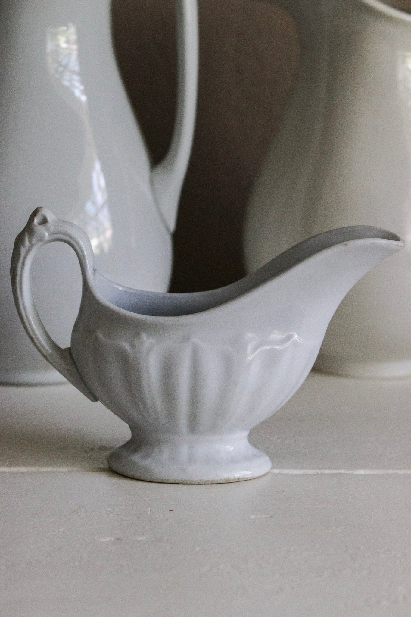 Ironstone Gravy Boat