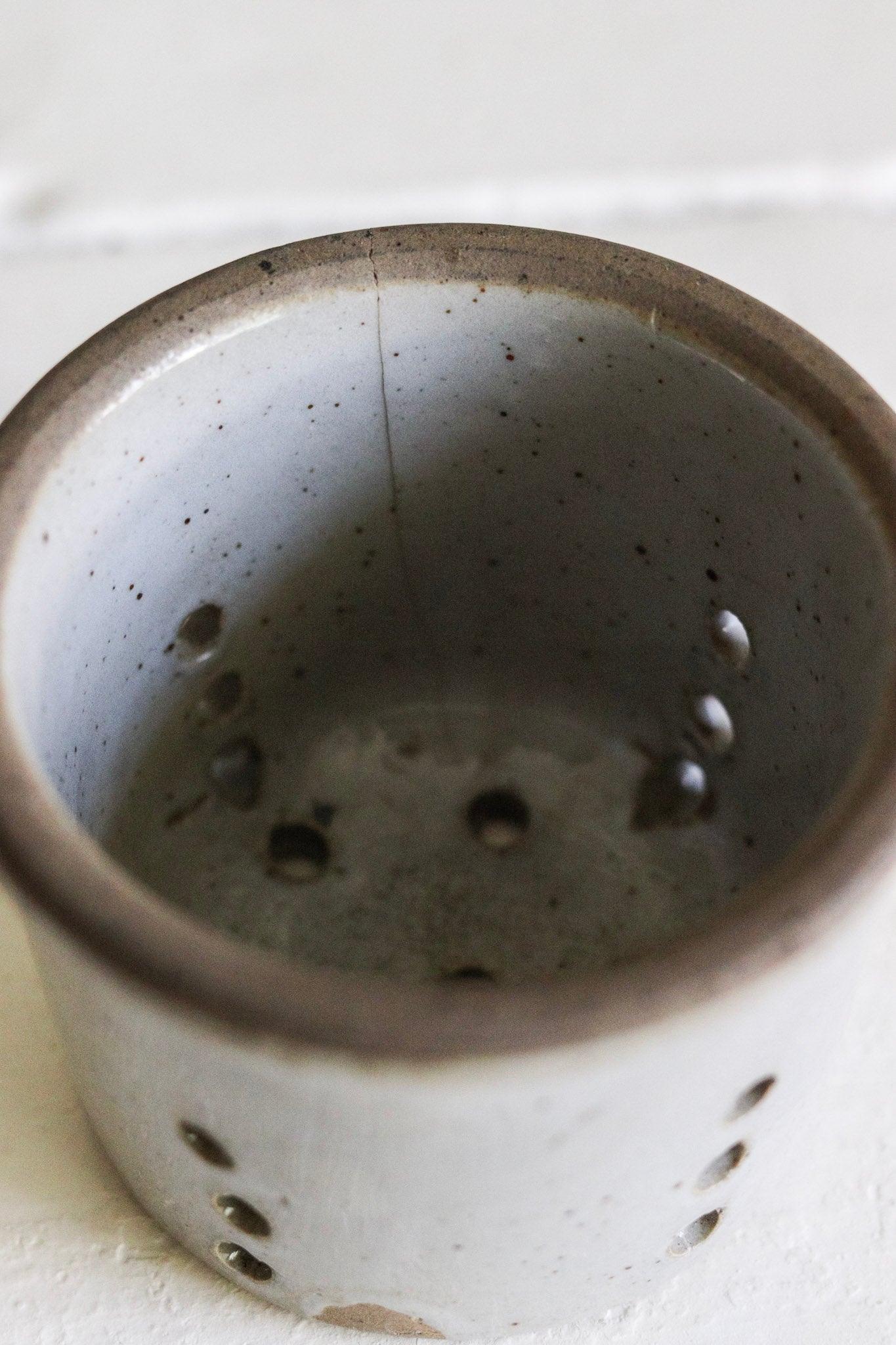 Petite Vintage French Cheese Pot