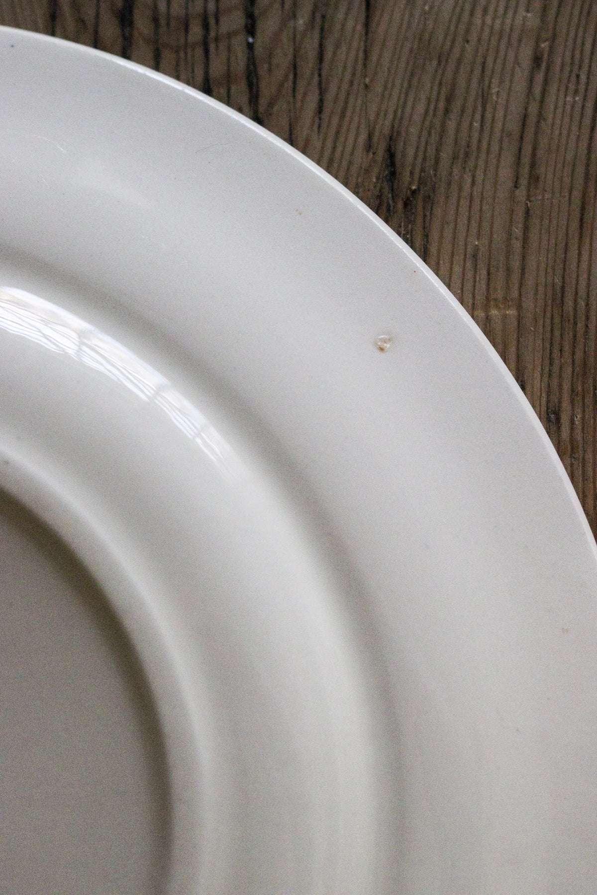 Antique French Transferware Plate with Rabbit