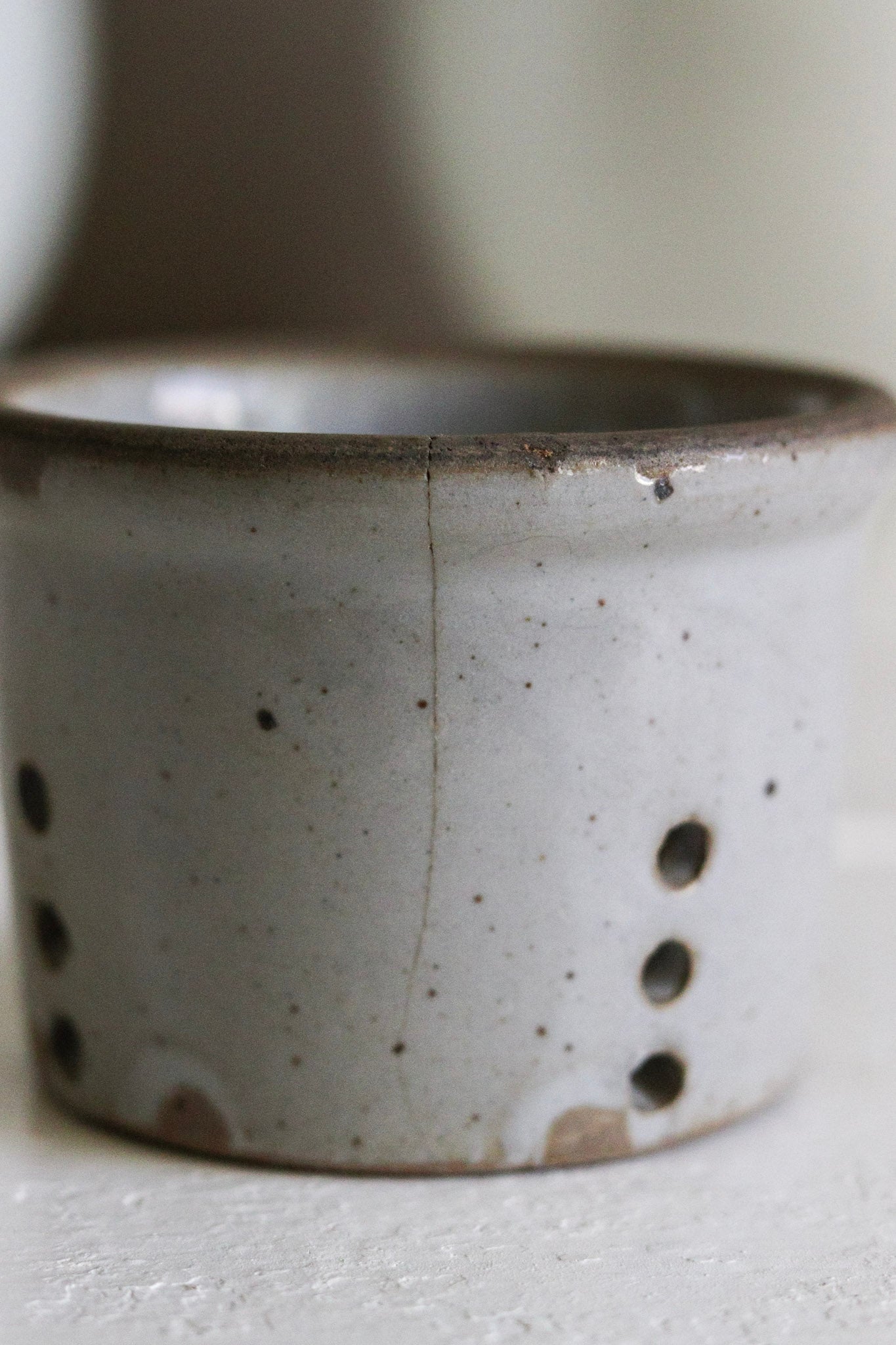 Petite Vintage French Cheese Pot