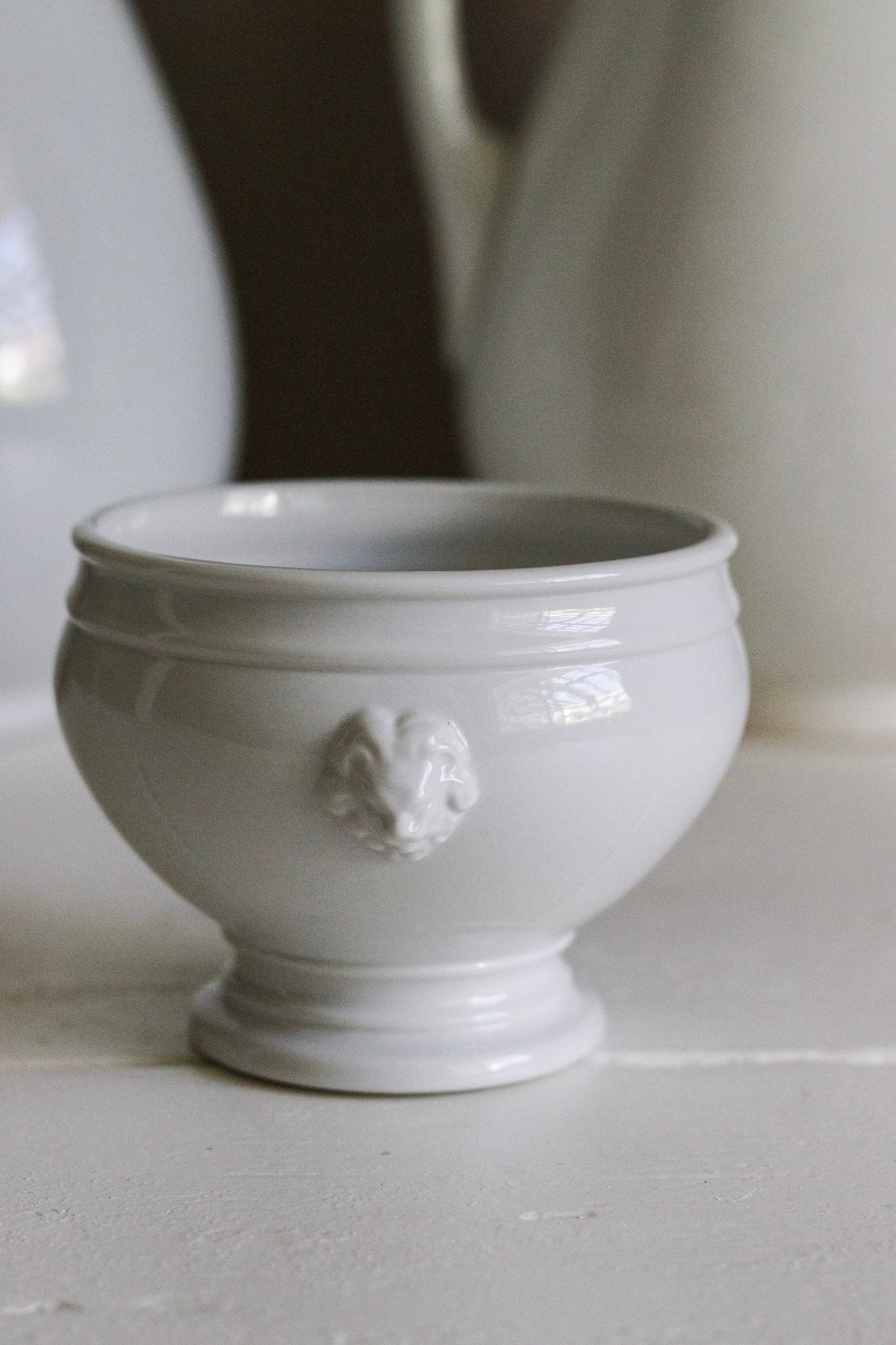 Vintage French Lion Bowl