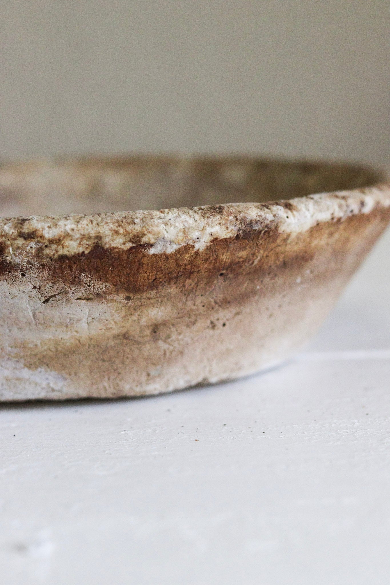 Vintage European Earthenware Nesting Bowl
