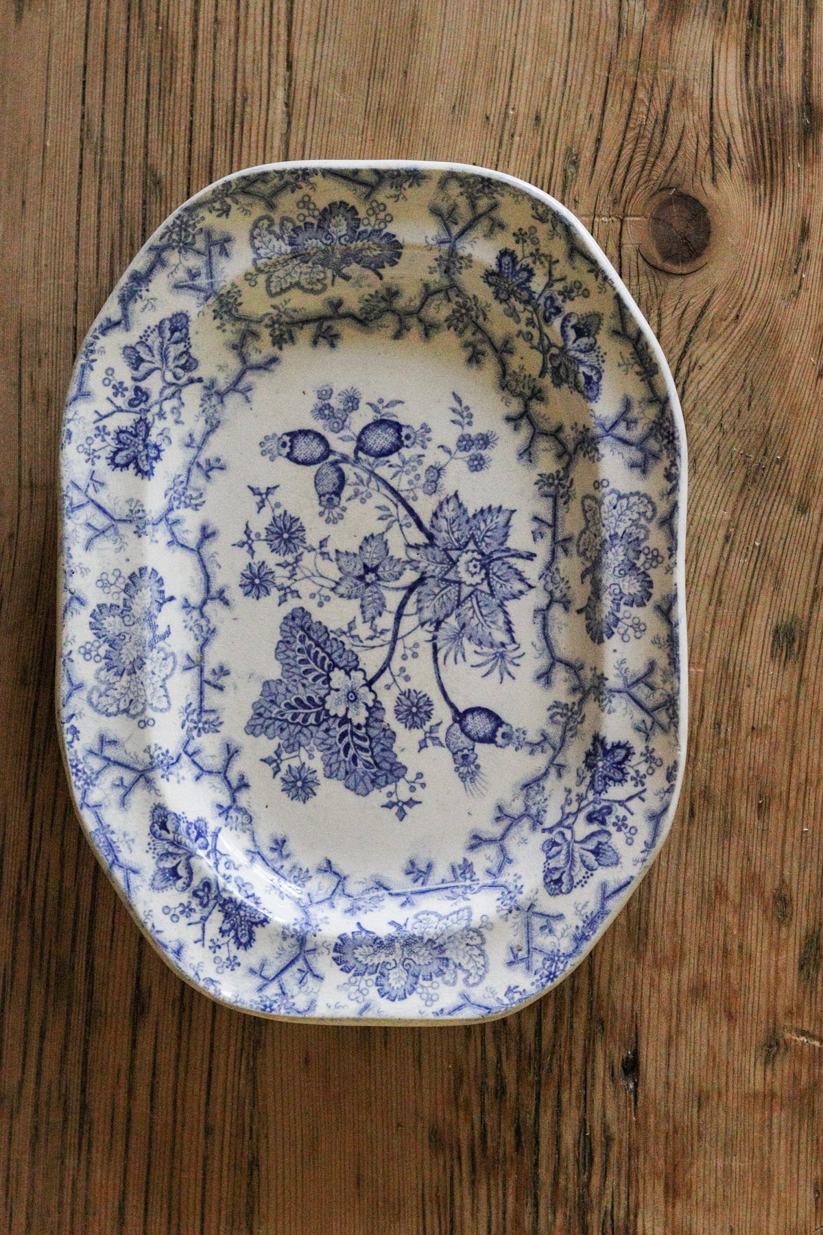 Antique English Transferware Dish