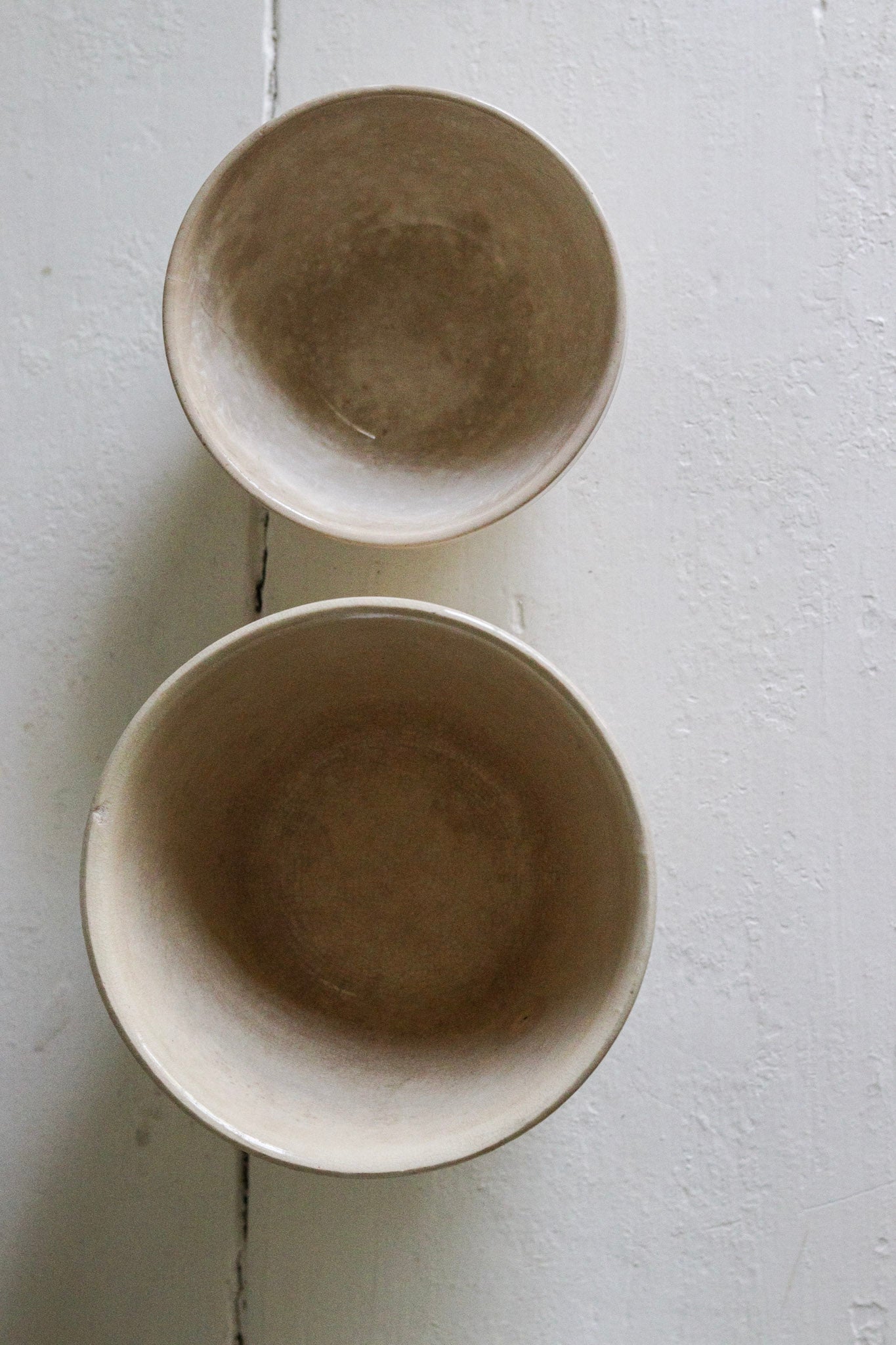 Pair of Vintage English Pudding Bowls No.2