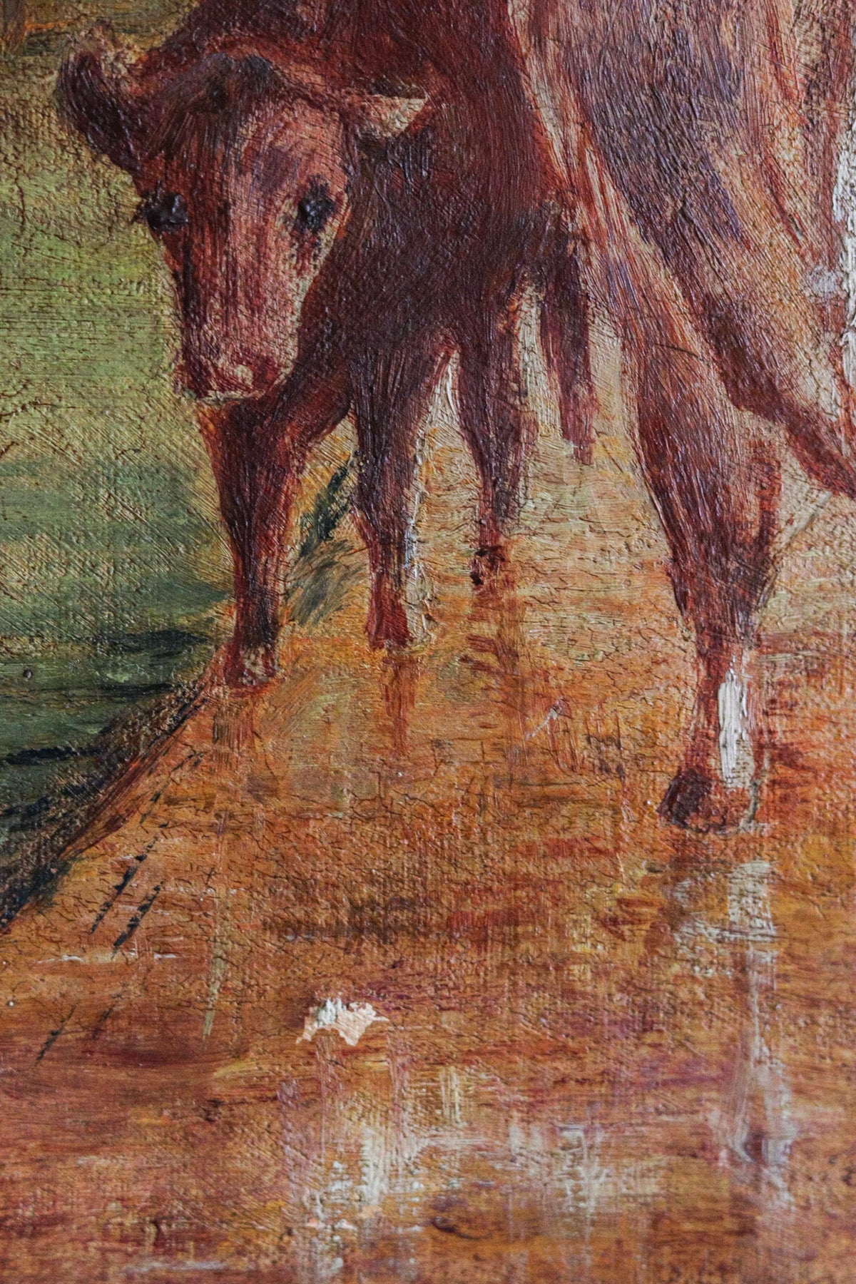 The Autumn Herd Oil Painting