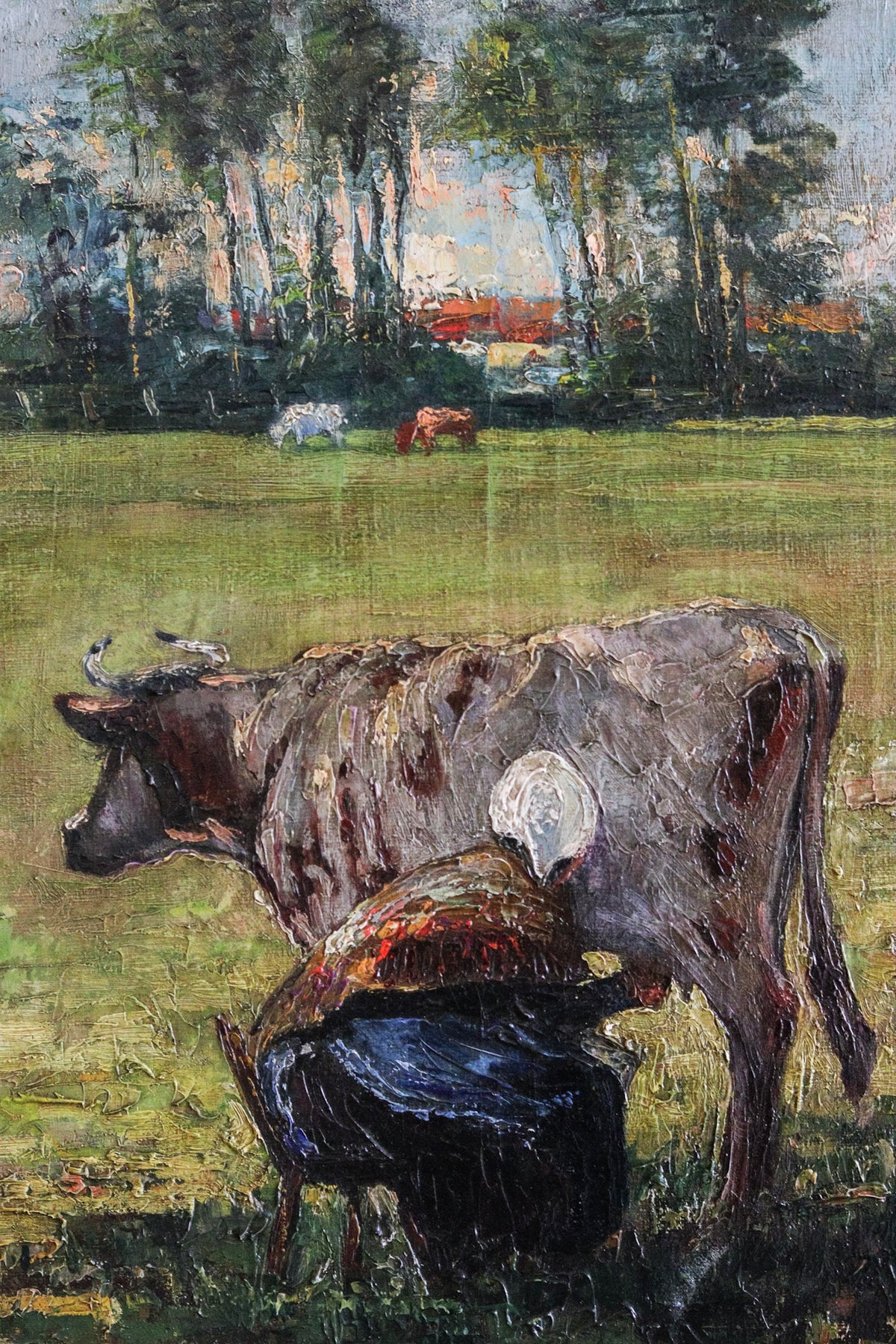 The Dairy Maid Oil Painting