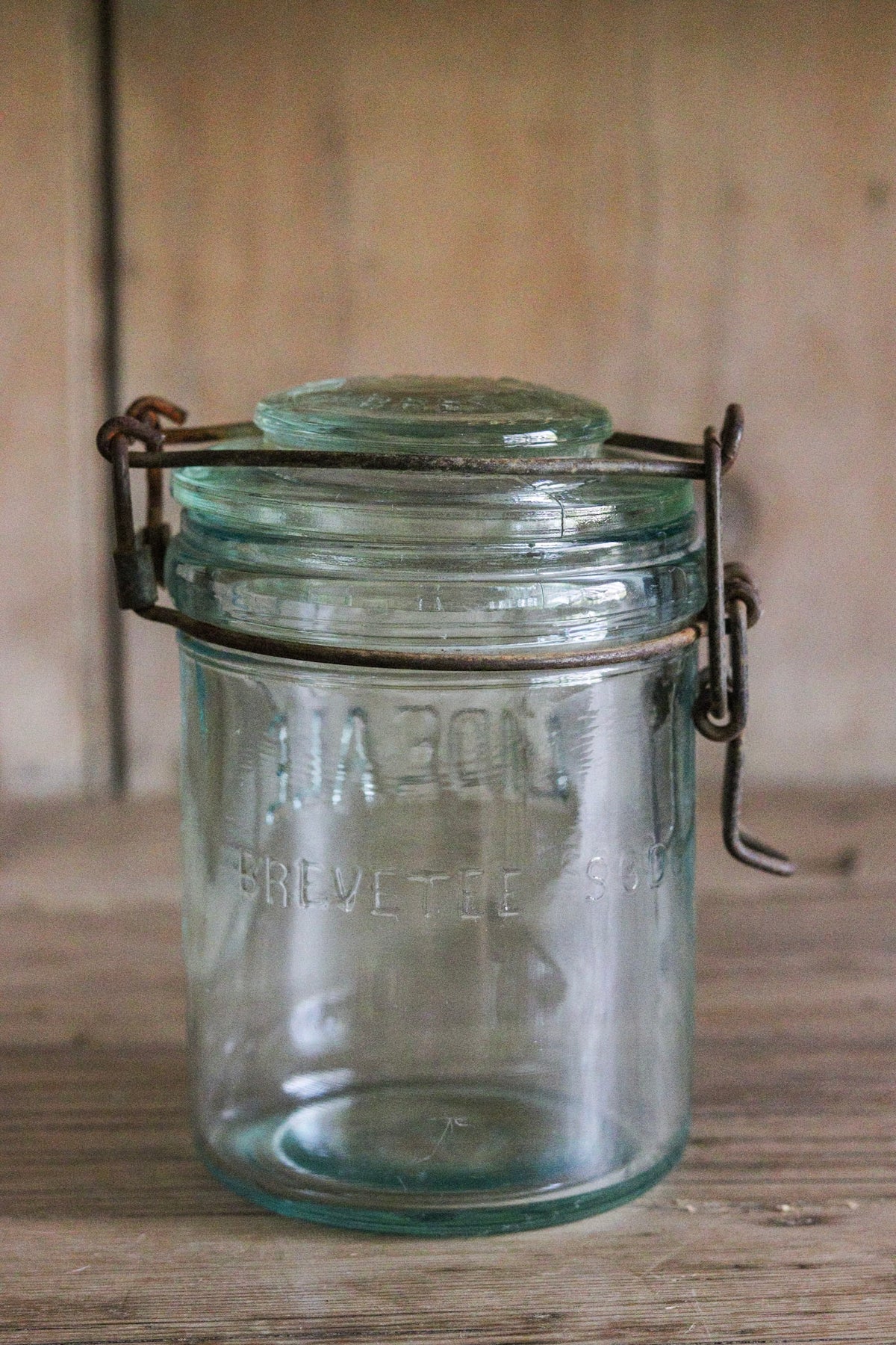 Petite Vintage French Canning Jar No.1