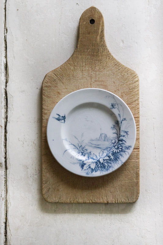 Antique French Dînette Set Transferware Salad Plate  No. 1