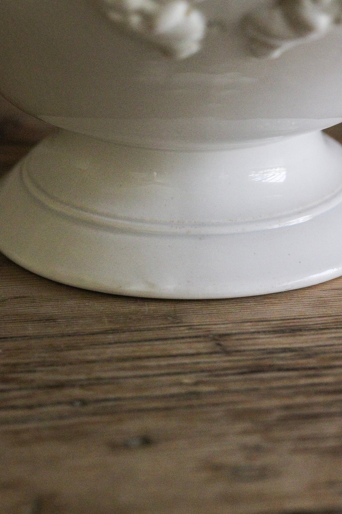 Antique French Ironstone Tureen