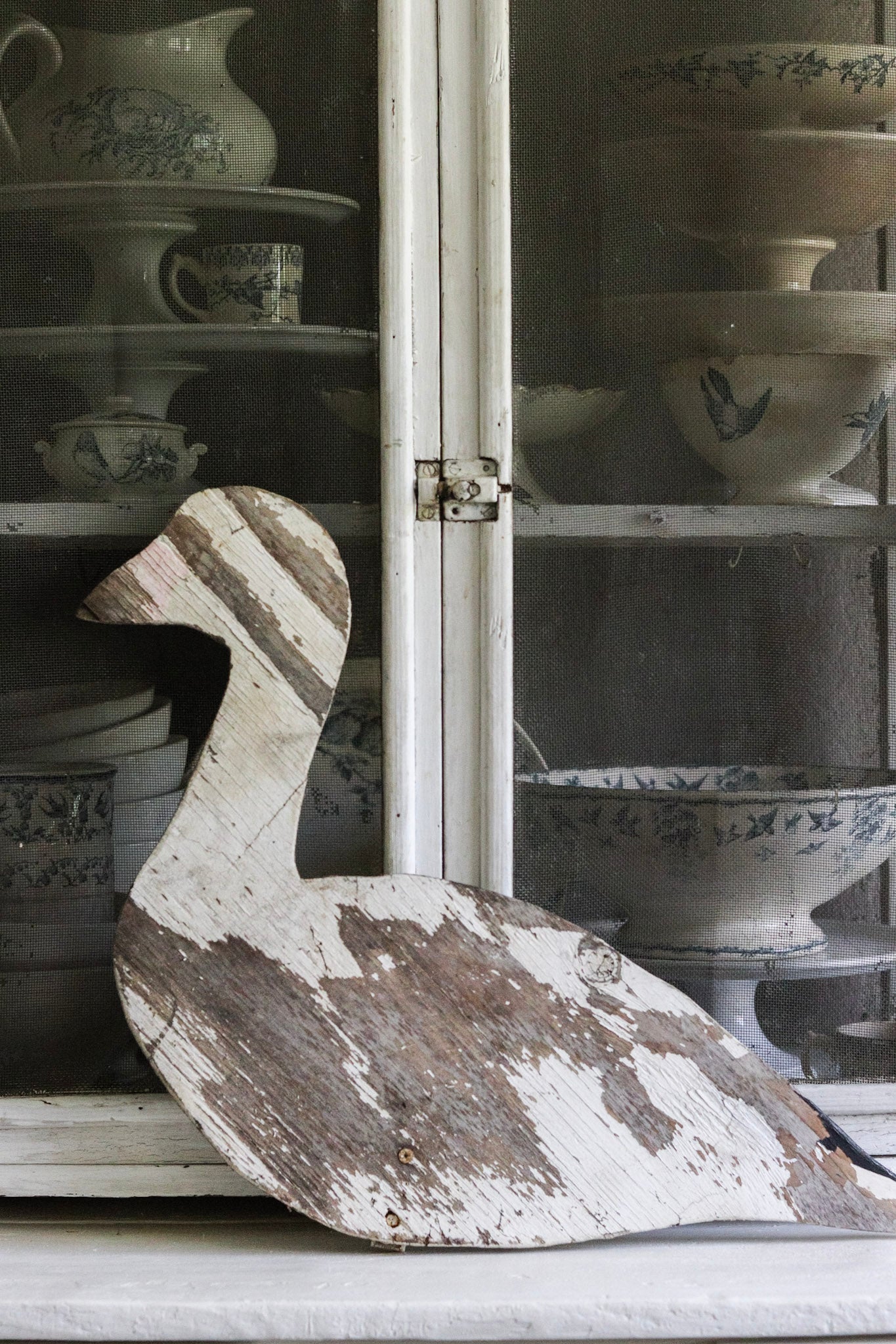 Vintage Wooden Goose Decoy No.2