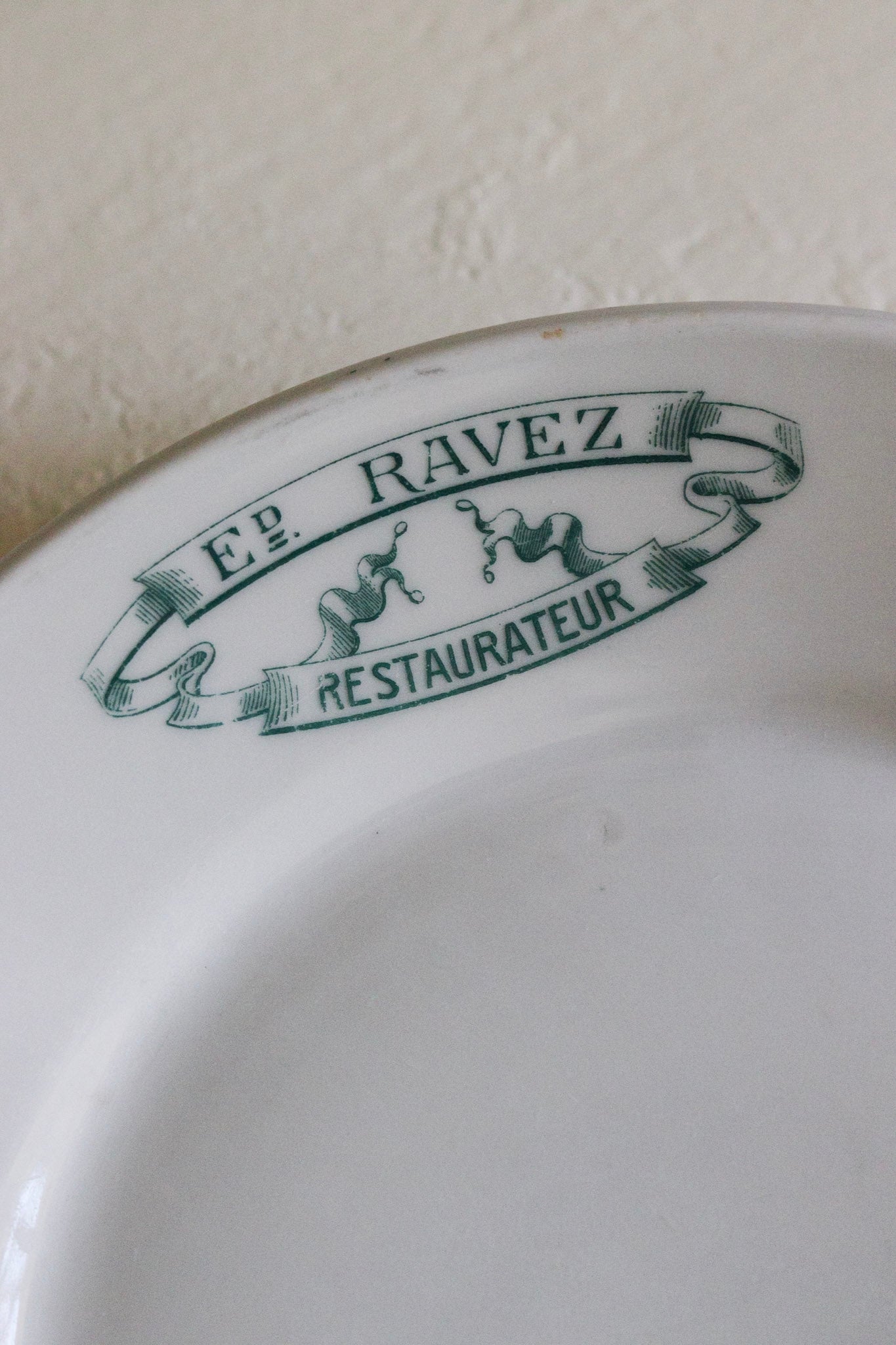 Vintage French Hotel China  - Plate No.4