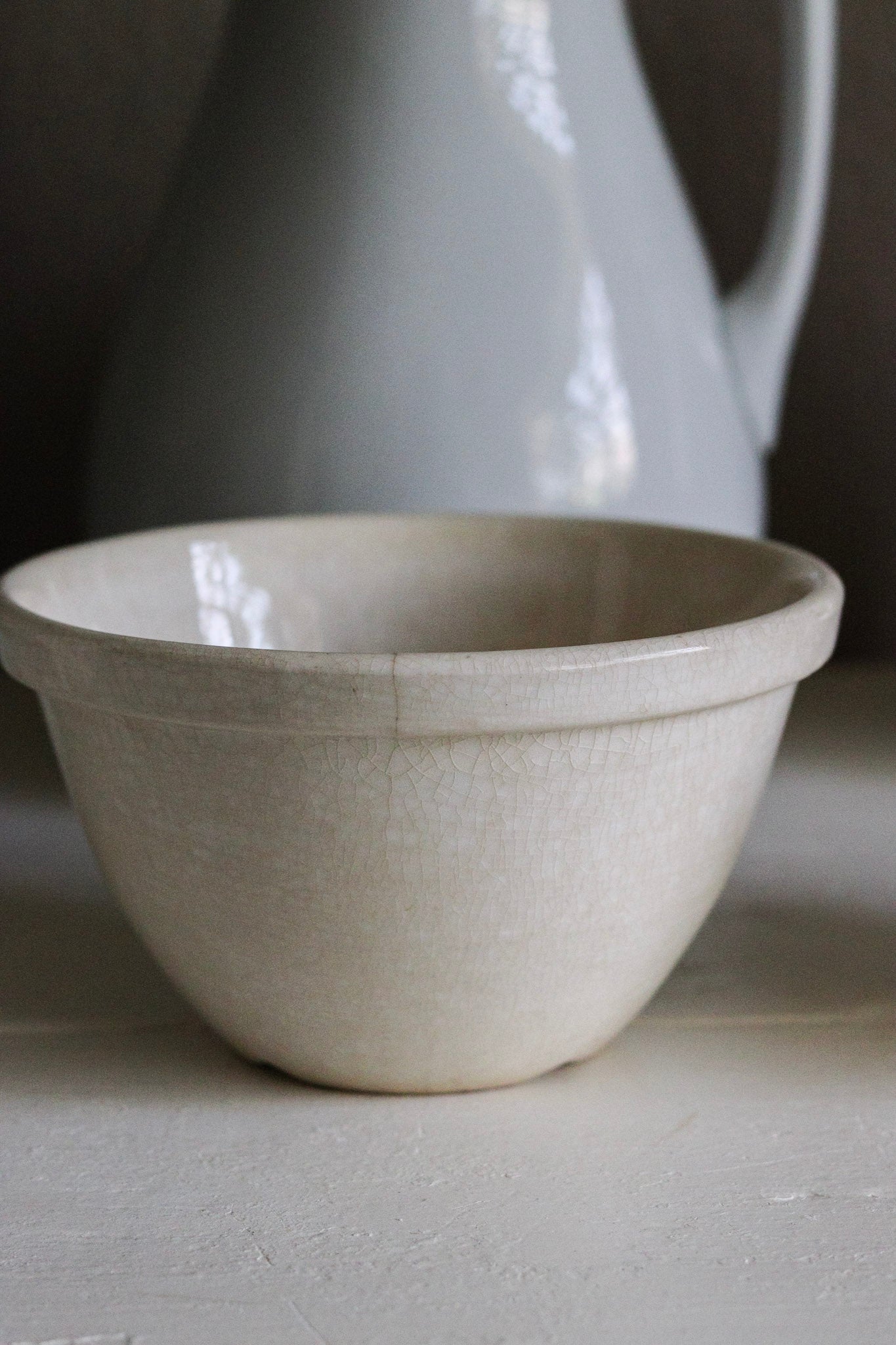 Pair of Vintage English Pudding Bowls No.4