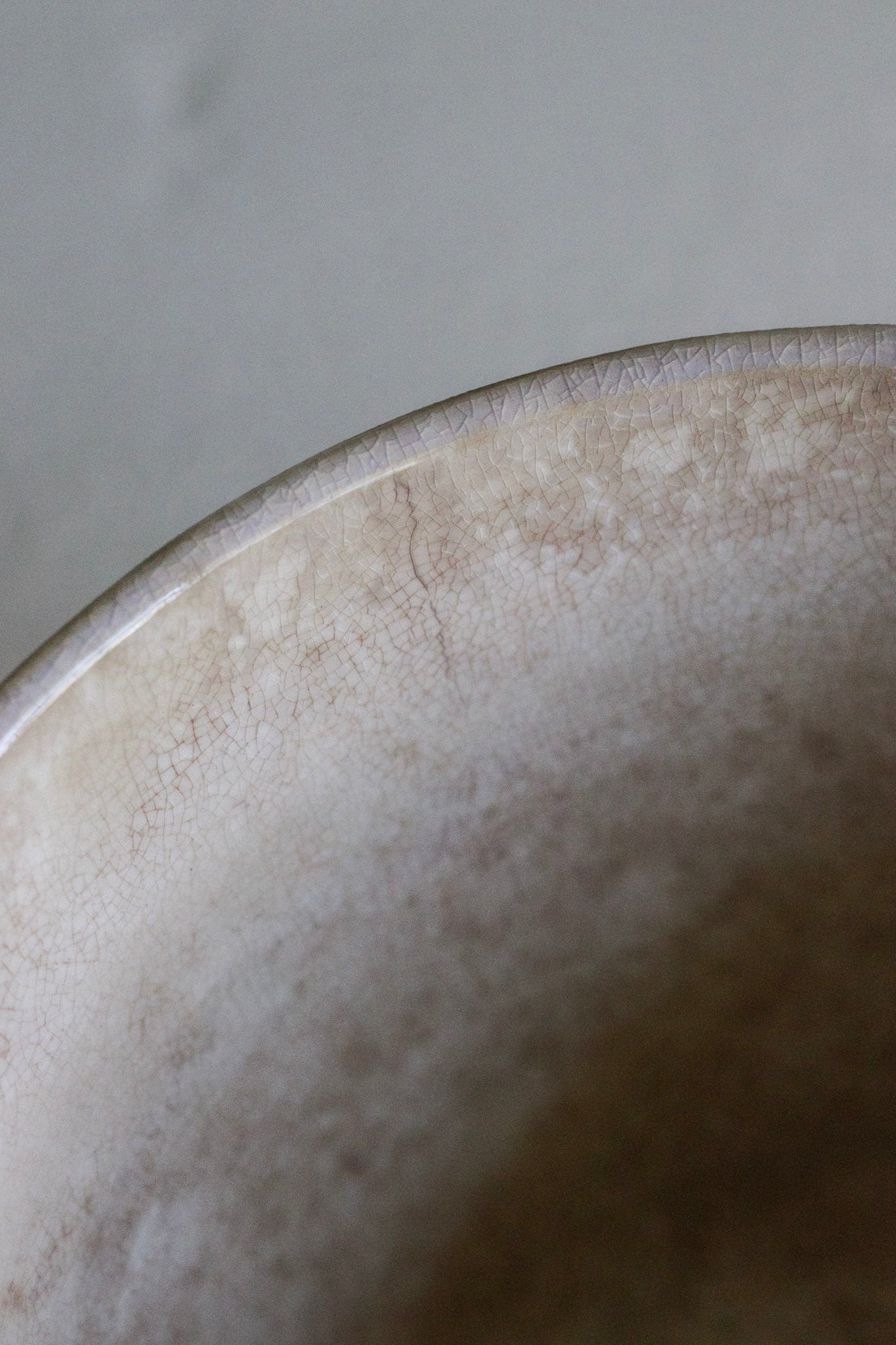 Stained Vintage English Pudding Bowl