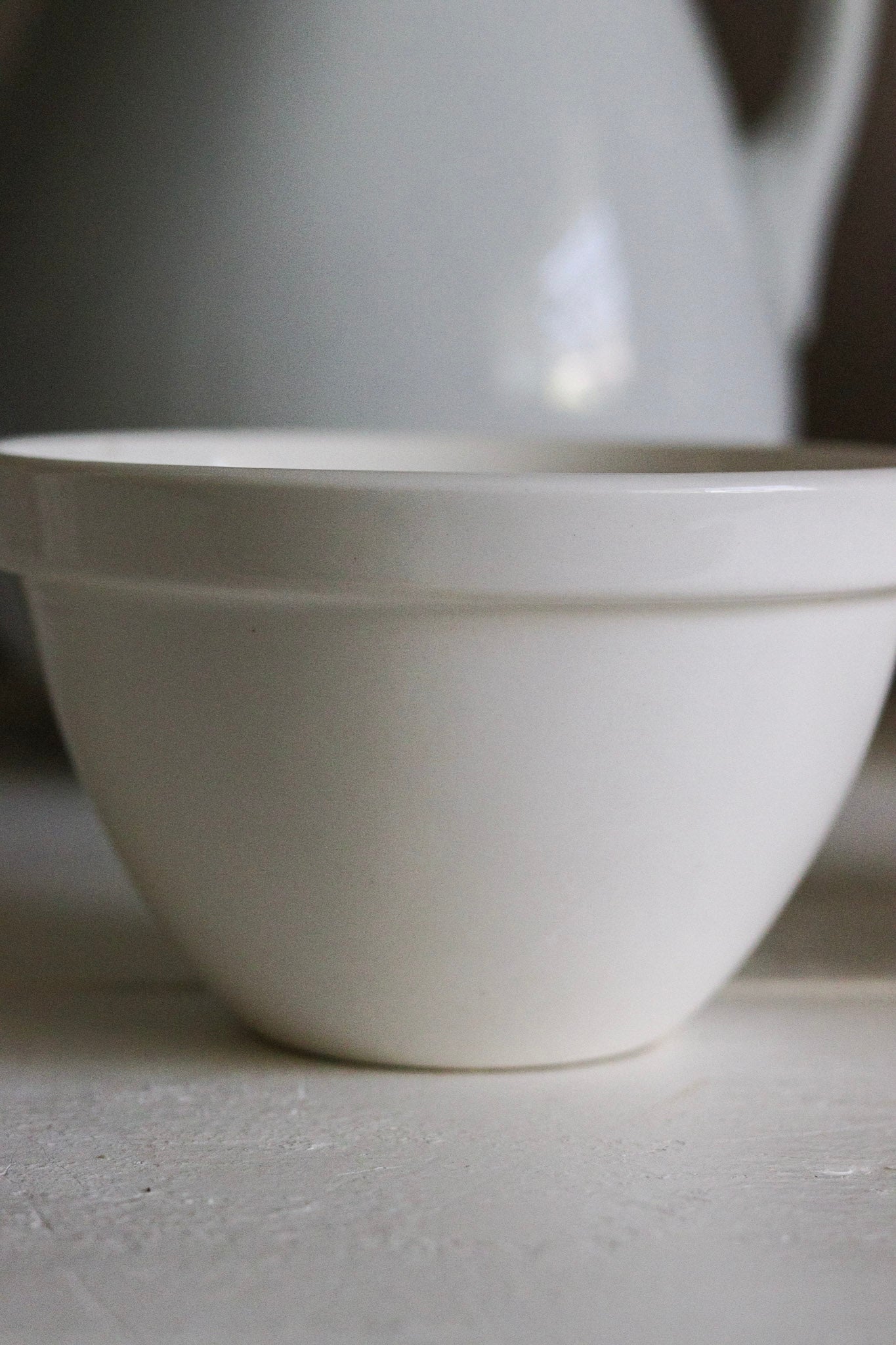 Vintage English Pudding Bowls - Set of Two