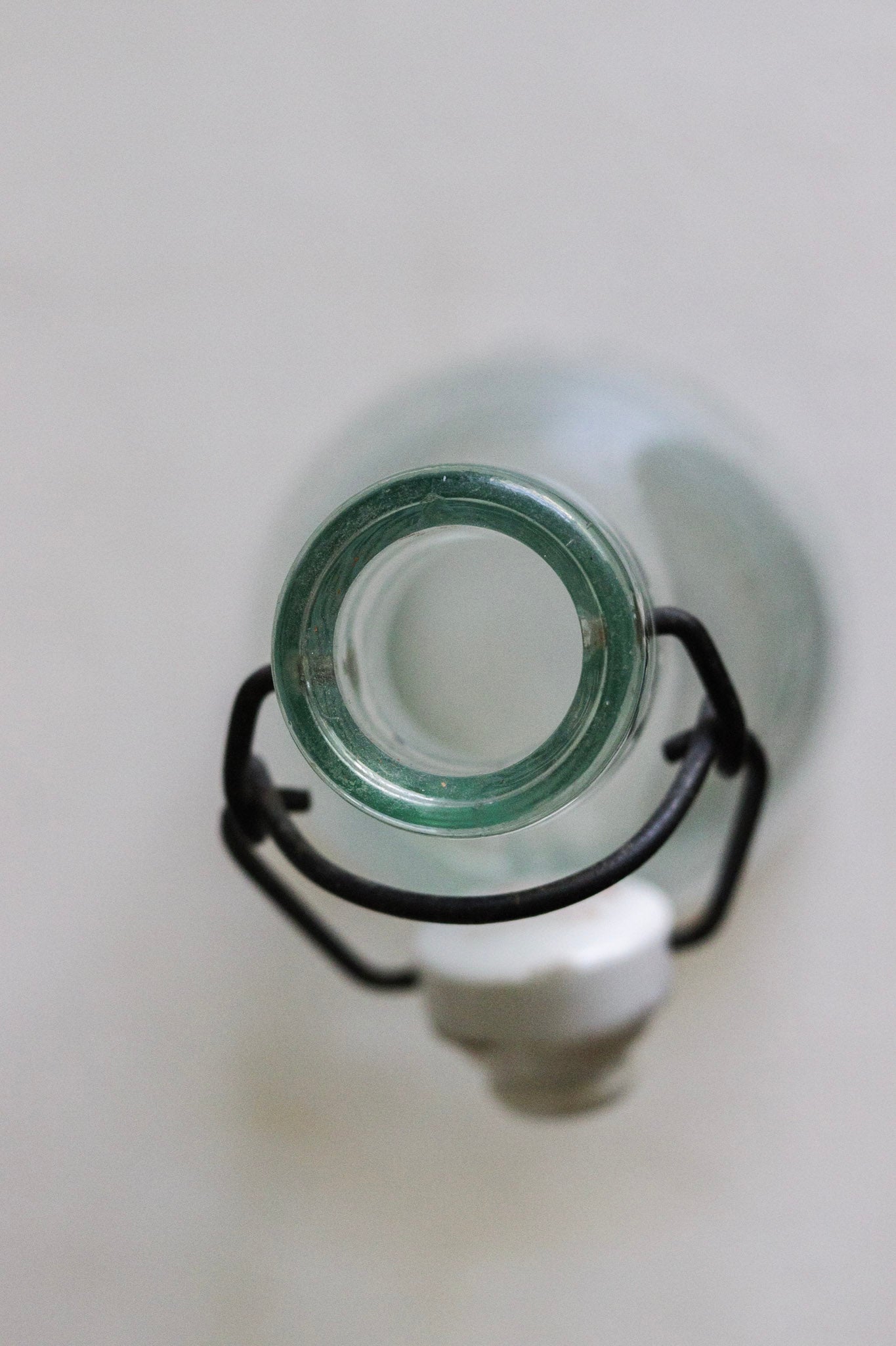 Vintage Bottle with Porcelain Top