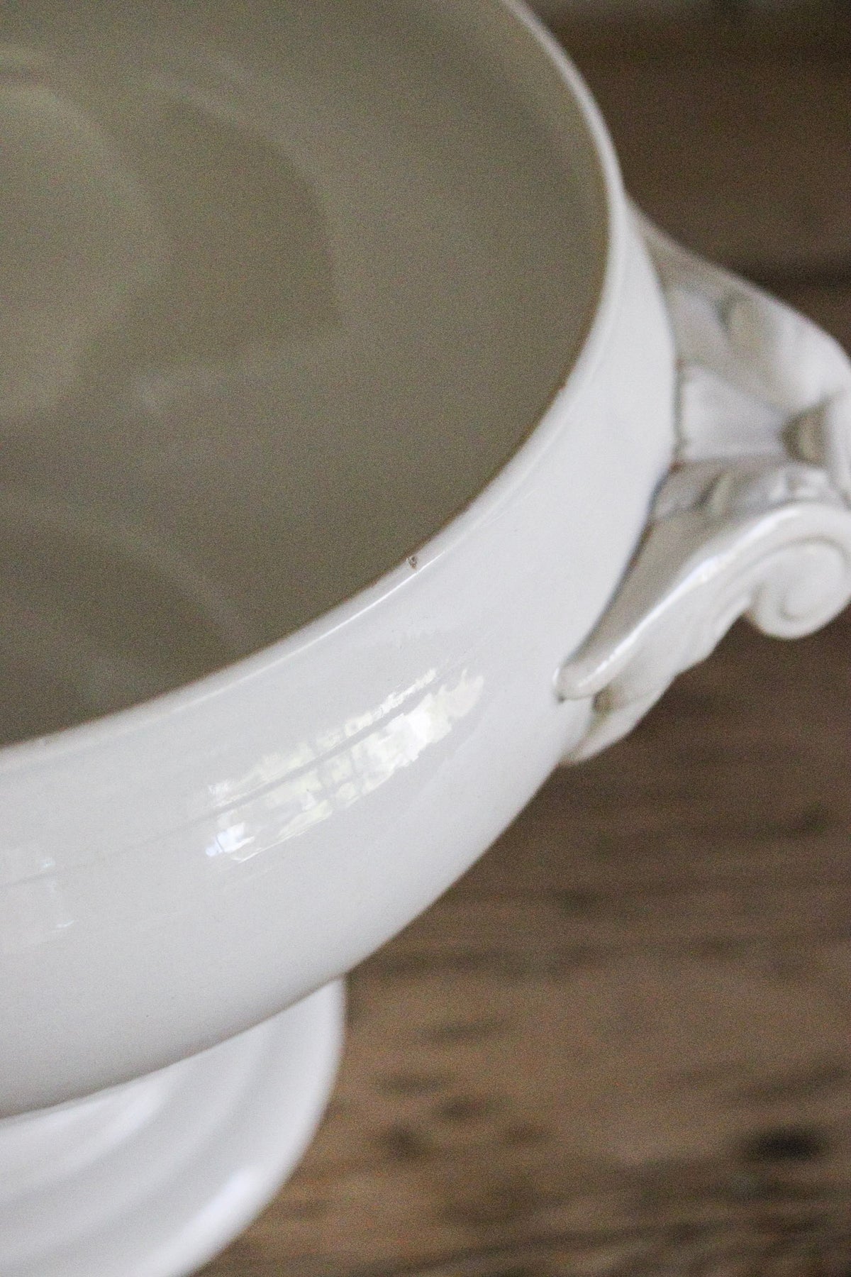 Antique French Ironstone Tureen