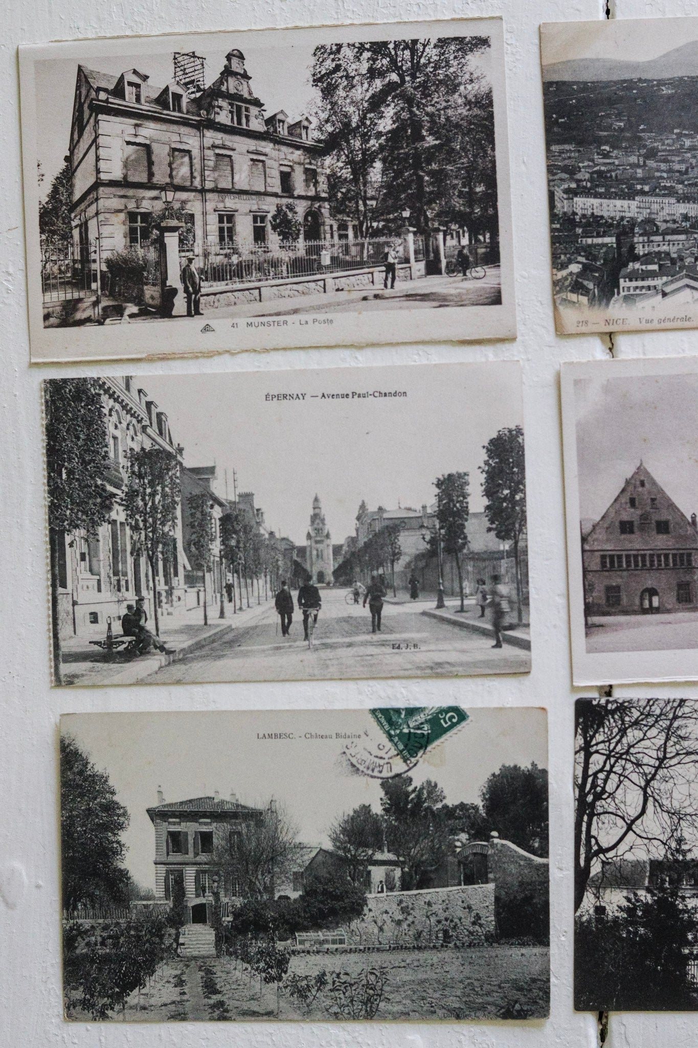 Six Vintage French Postcards - No.4