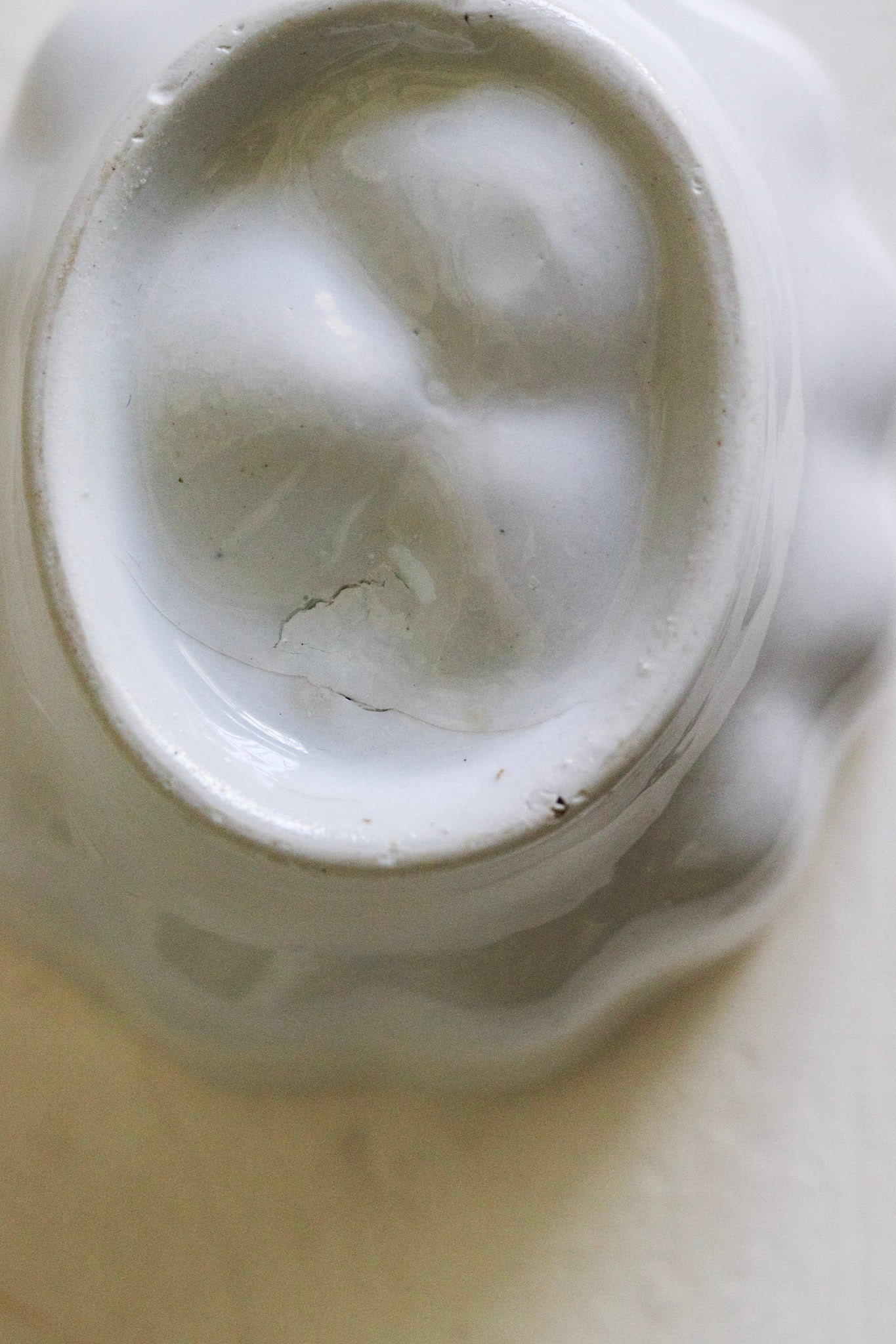 Vintage English Mold with Rose - Please read Description