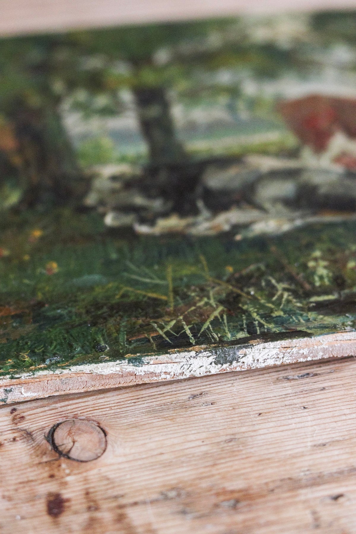 At the Waters Edge Oil Painting