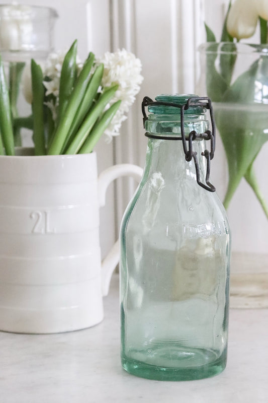 Large Vintage French L'ideale Canning Jar