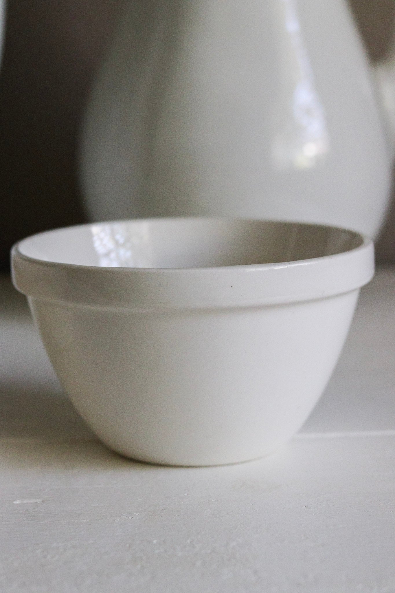 Pair of Vintage English Pudding Bowls No.4