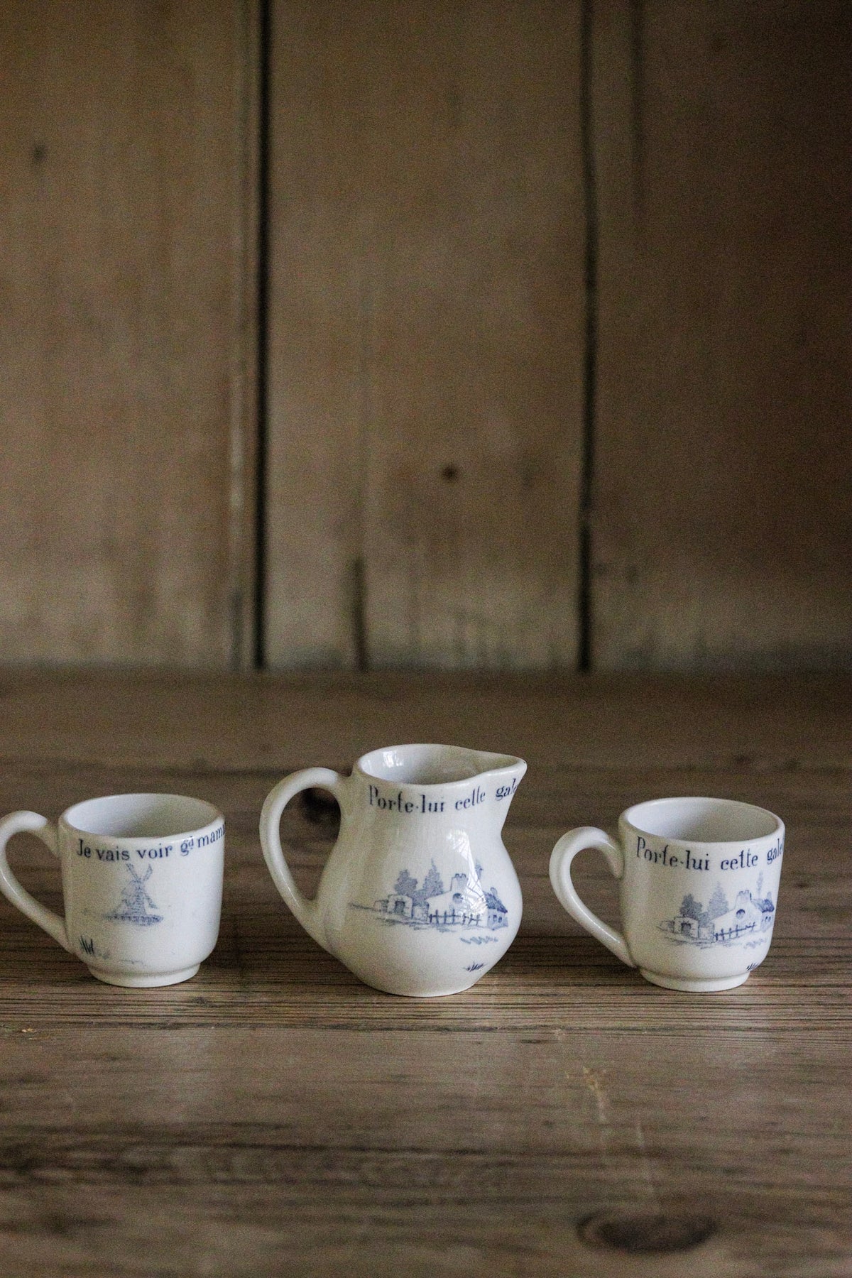 Antique French Children's Tea Set