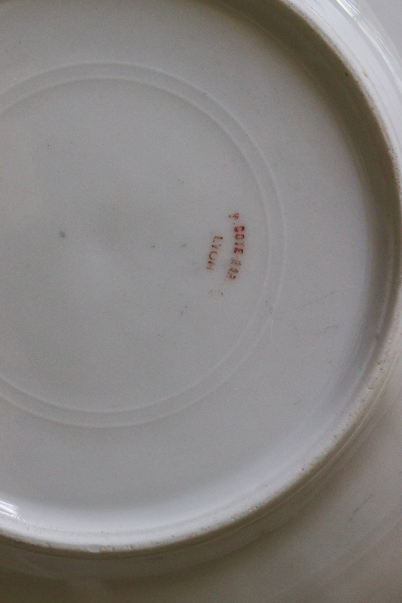 Vintage French Hotel China  - Plate No.3