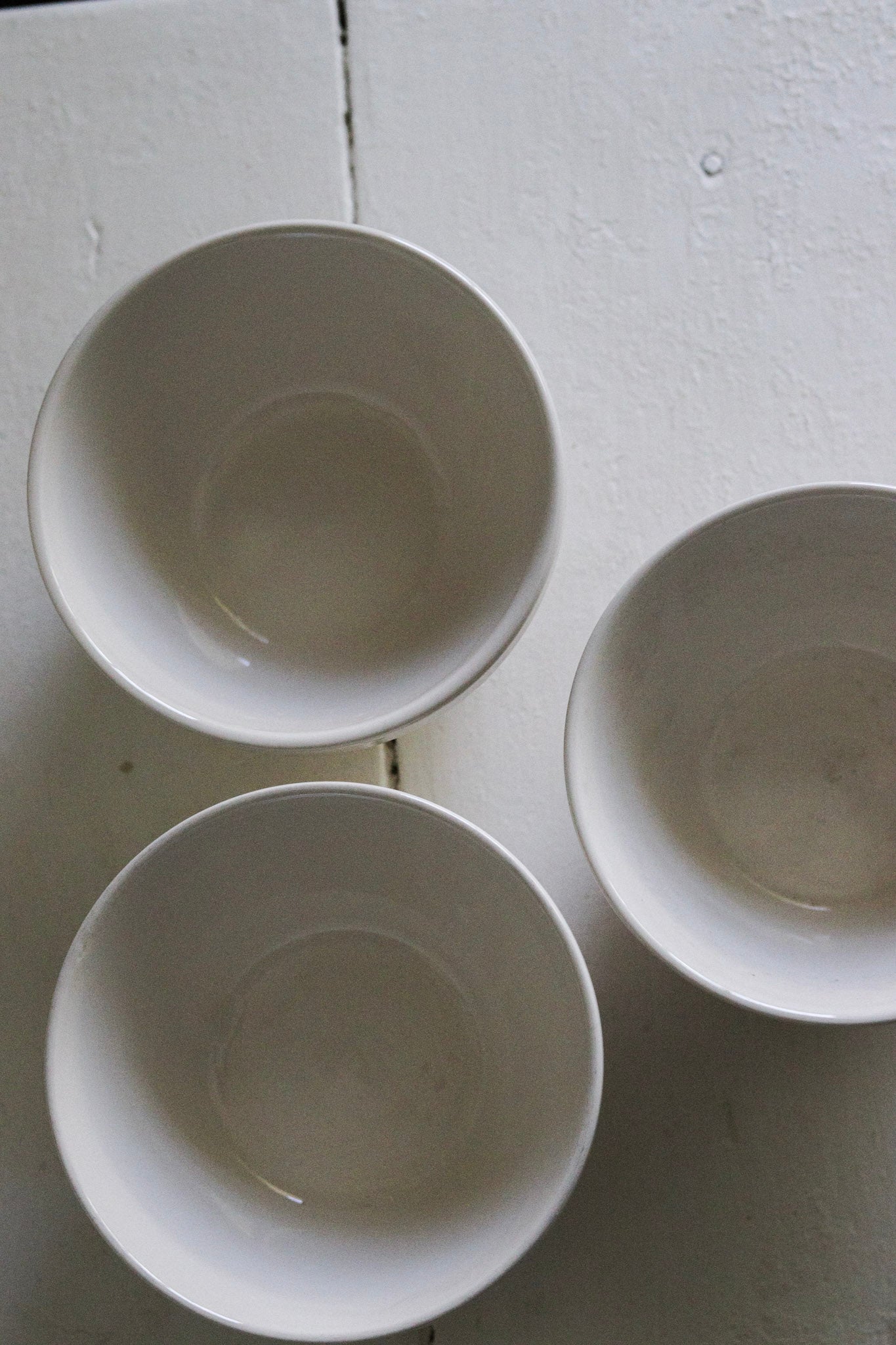 Trio of Vintage English Pudding Bowls