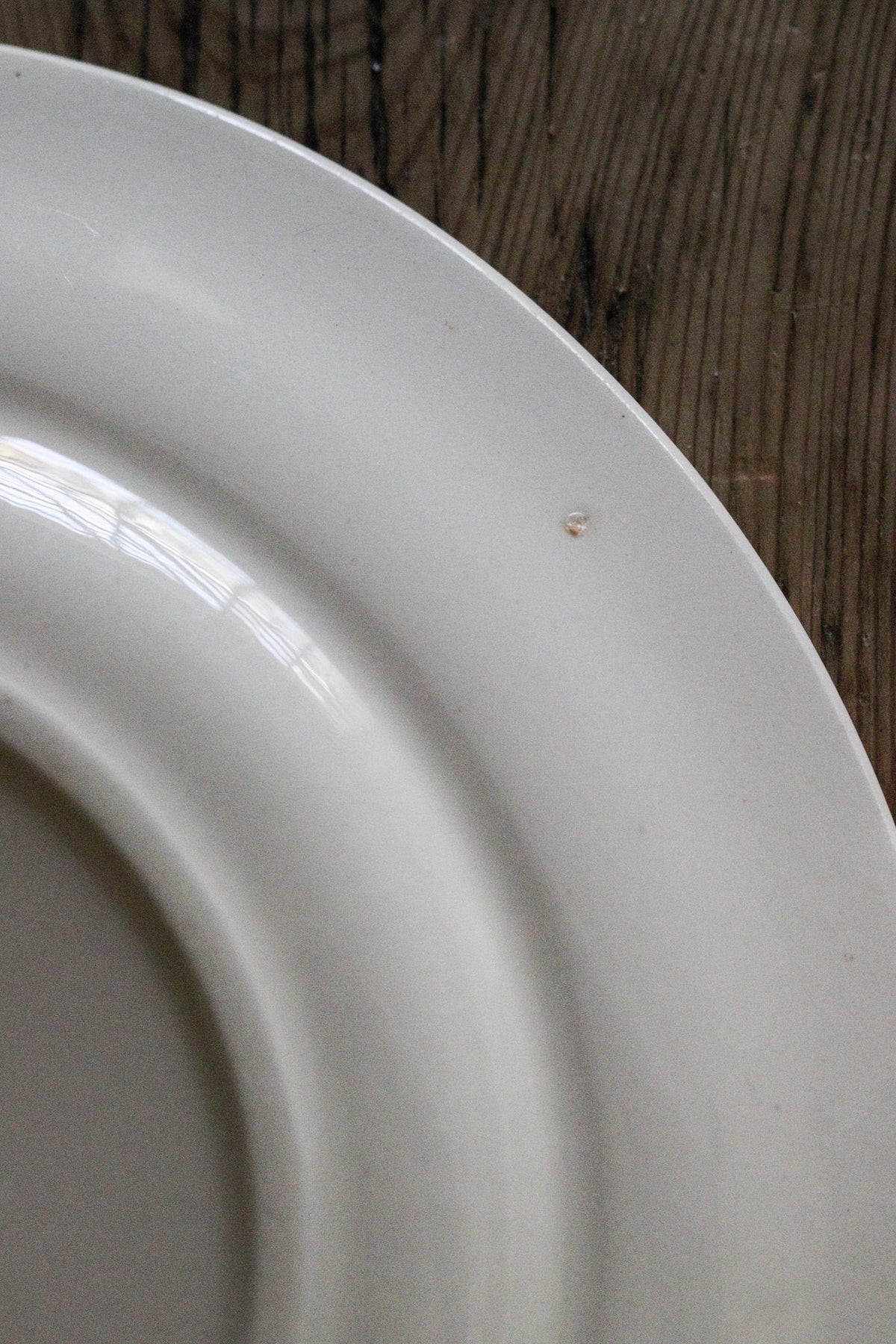 Antique French Transferware Plate with Rabbit