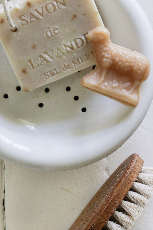 Antique English Dish and Drain Plate